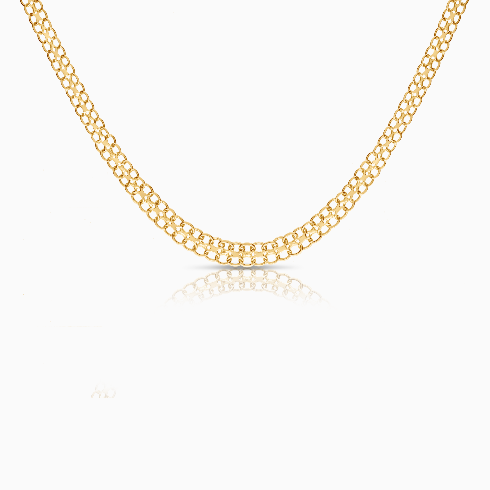X-länk halsband 9,71g 18K guld