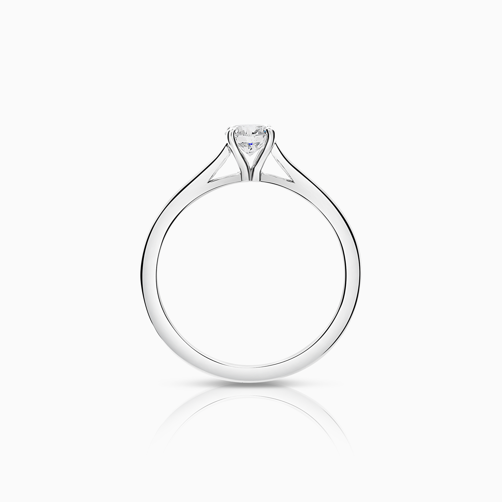 Solitärring 0,35ct 18K vitguld
