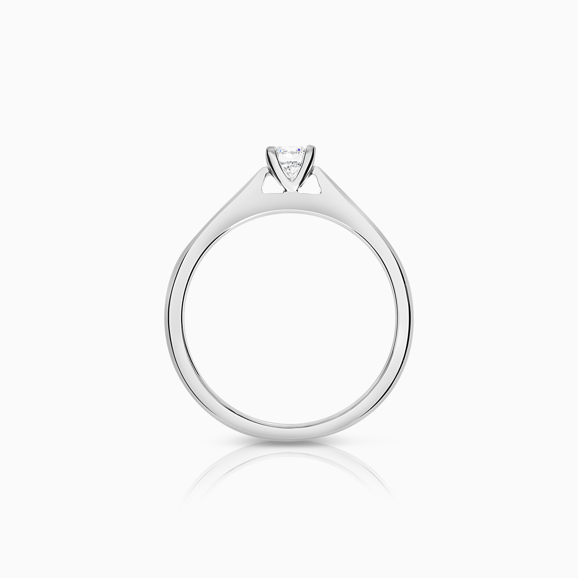Solitärring 0,20ct 18K vitguld