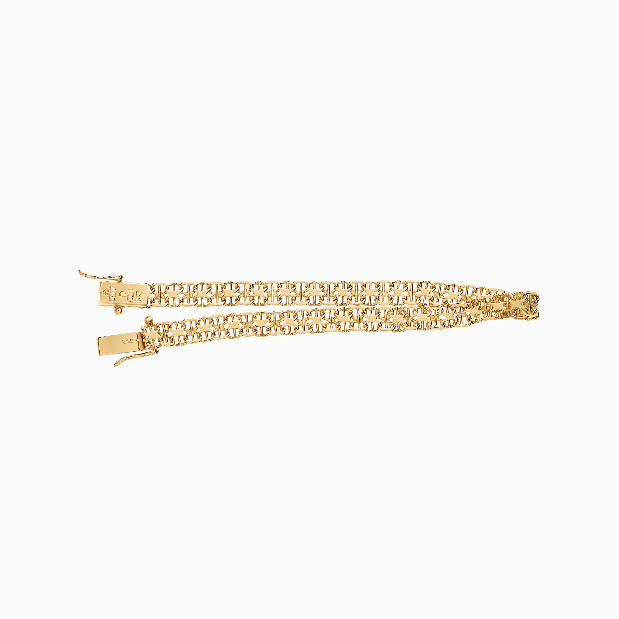 X-link bracelet 9.70g 18K gold