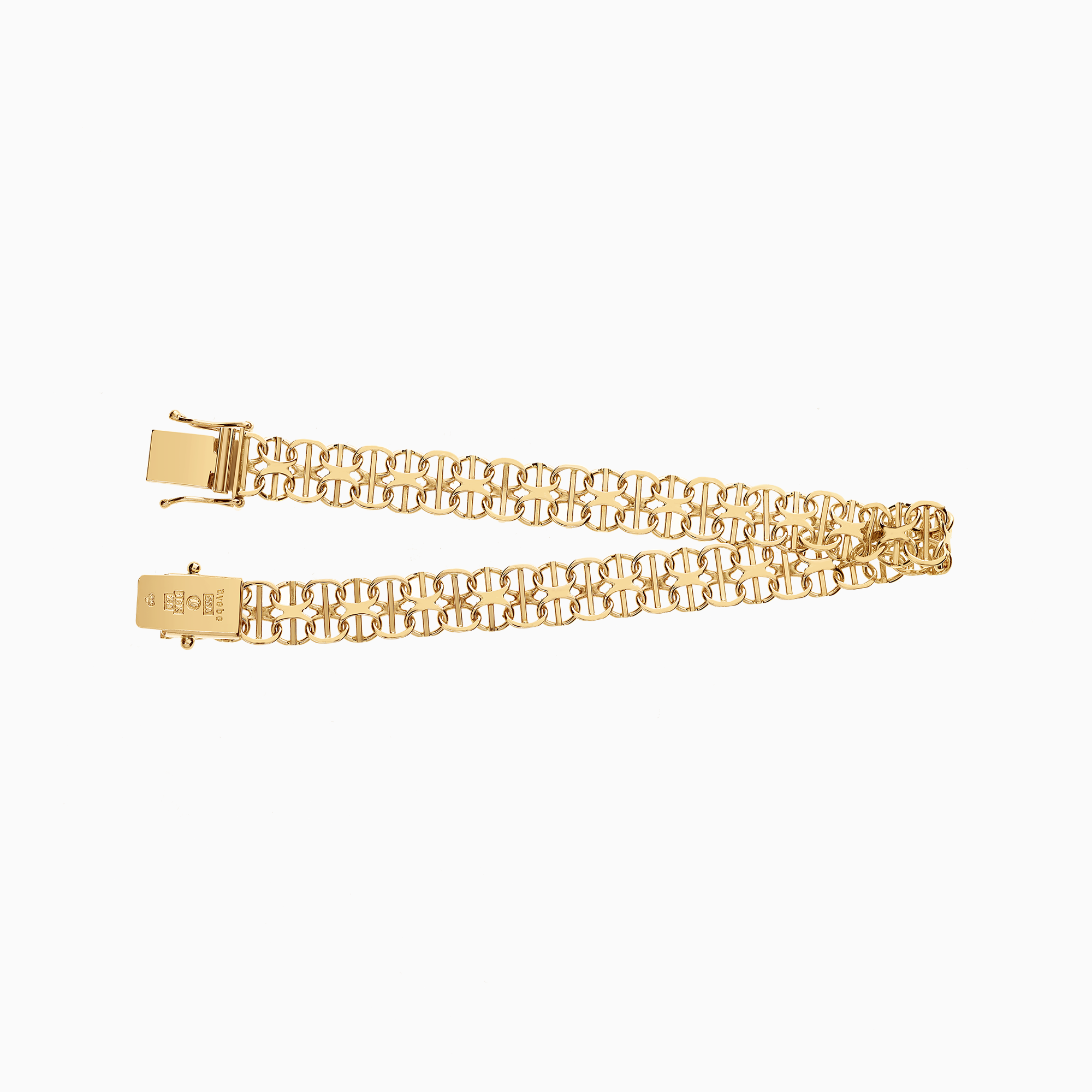 X-länk armband 9,86g 18K guld