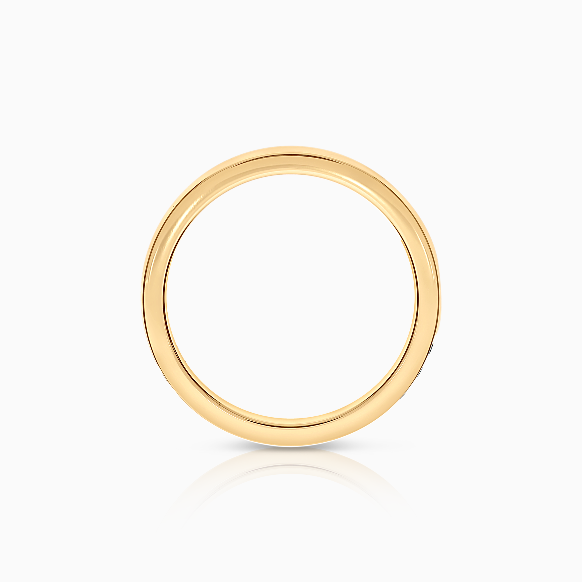 Alliansring cubic zirconia 18K guld