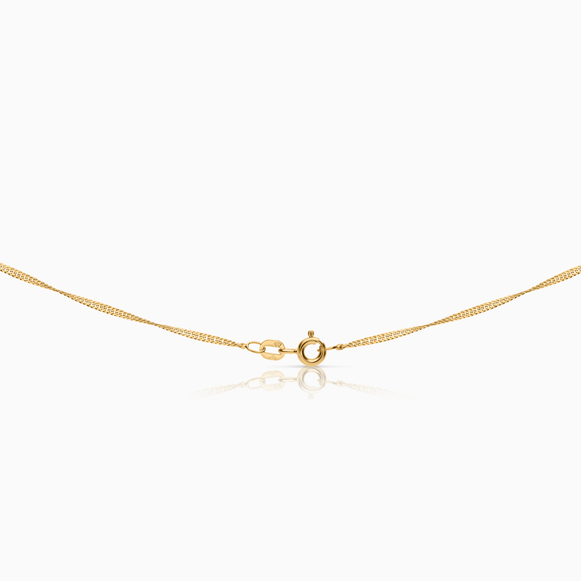 Halsband med hjärthänge 0,17ct 18K guld