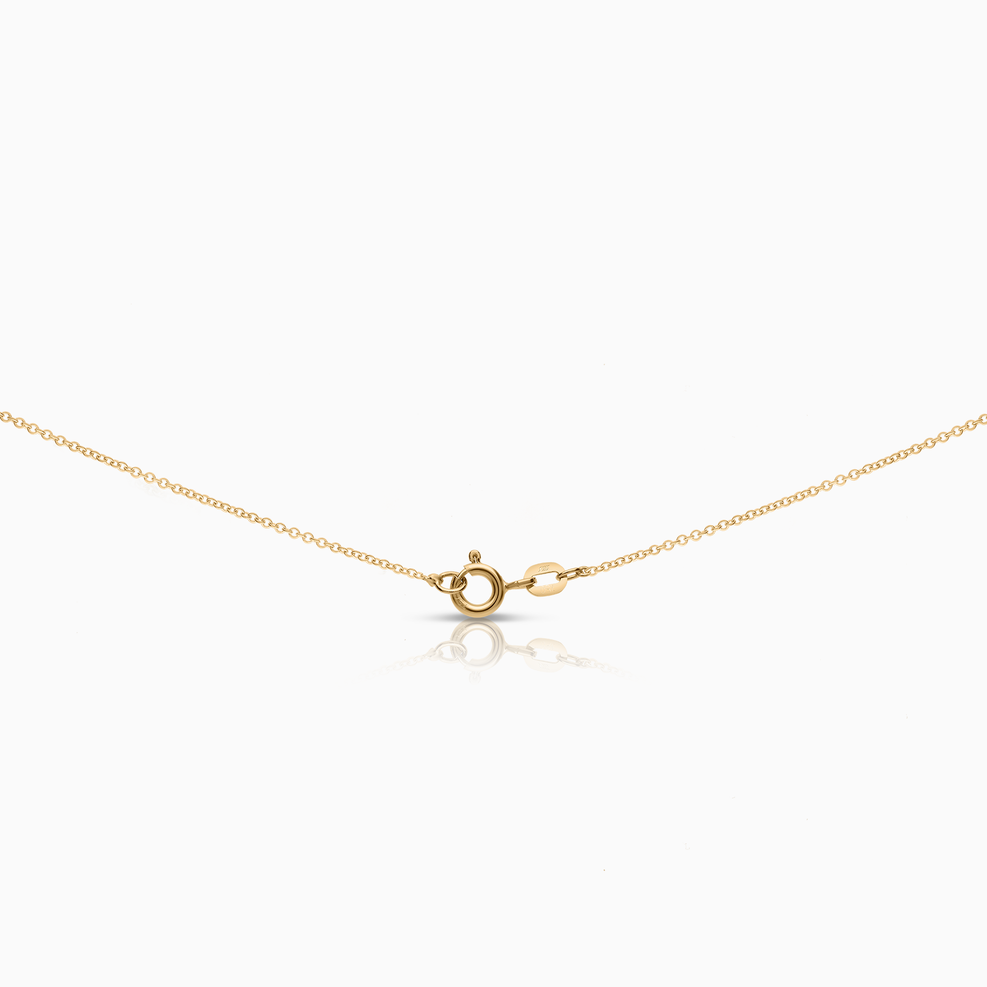 Halsband med hjärthänge 0,16ct 18K guld