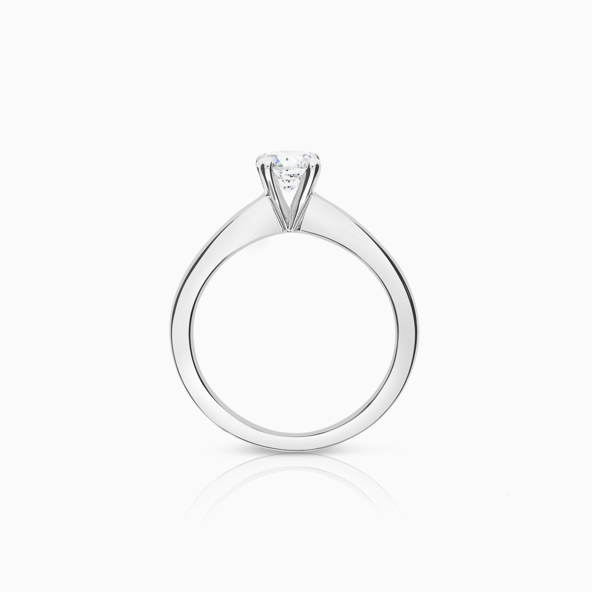 Solitärring 0,50ct 18K vitguld