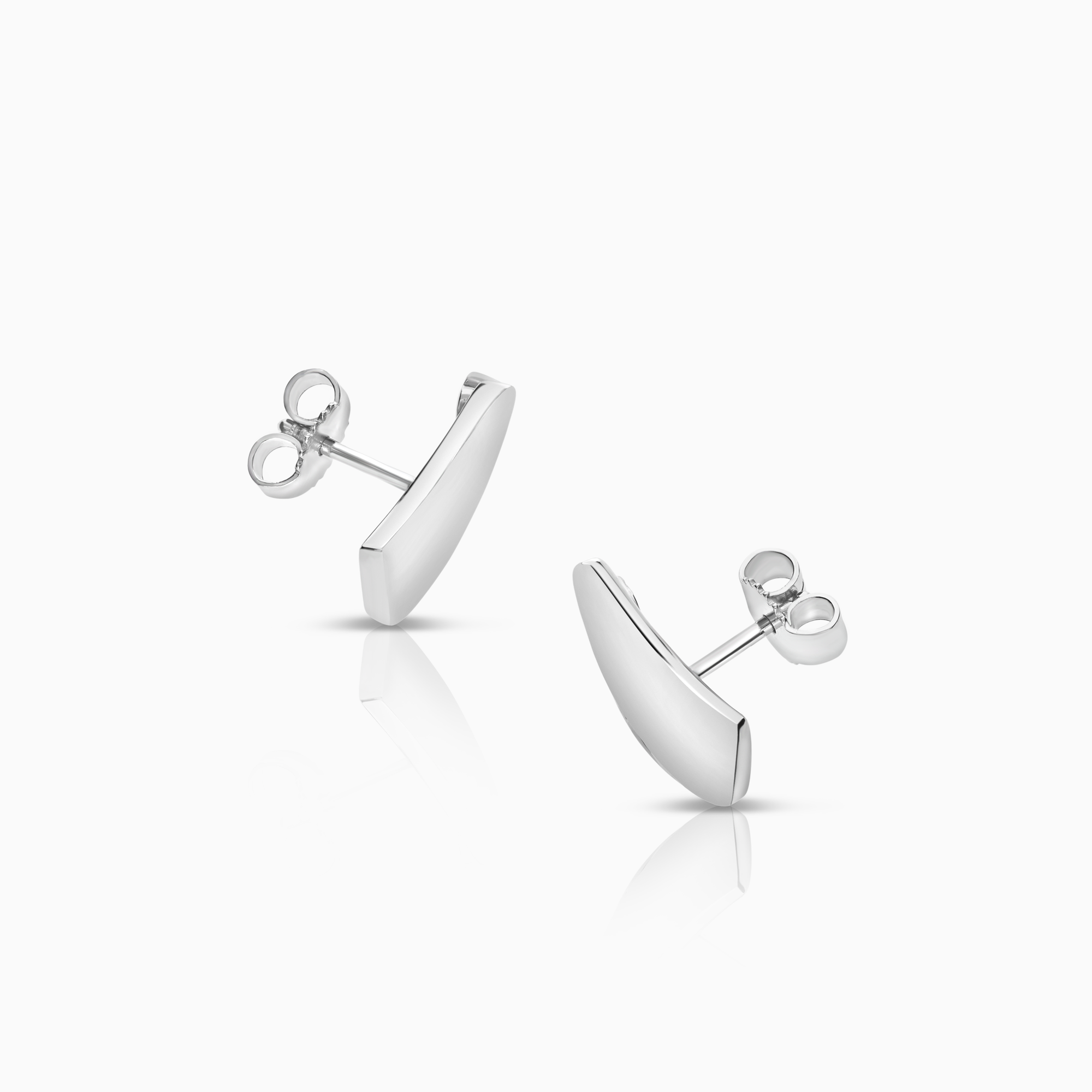 Diamantörhängen 0,07ct 18K vitguld