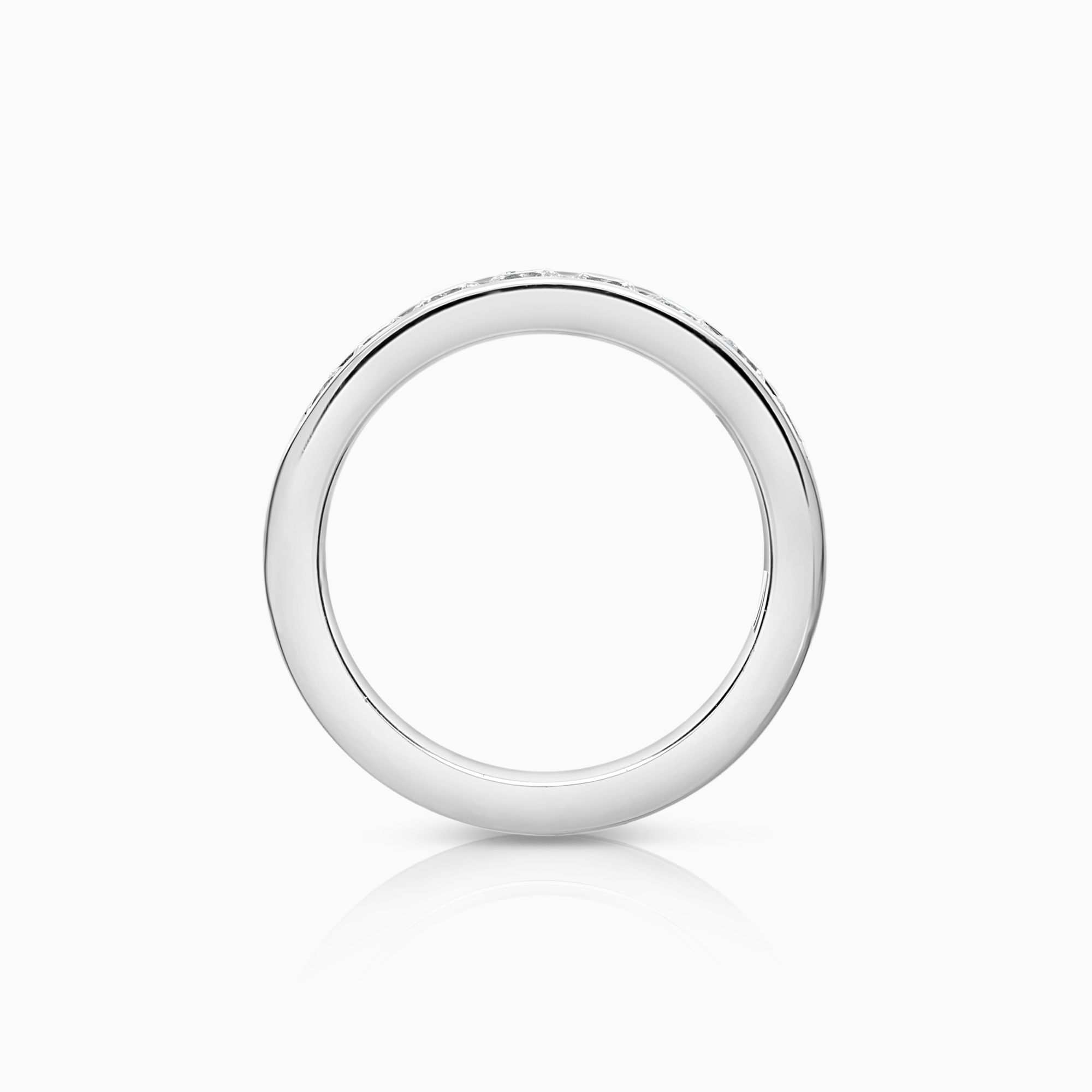 Alliansring 0,90ct 18K vitguld