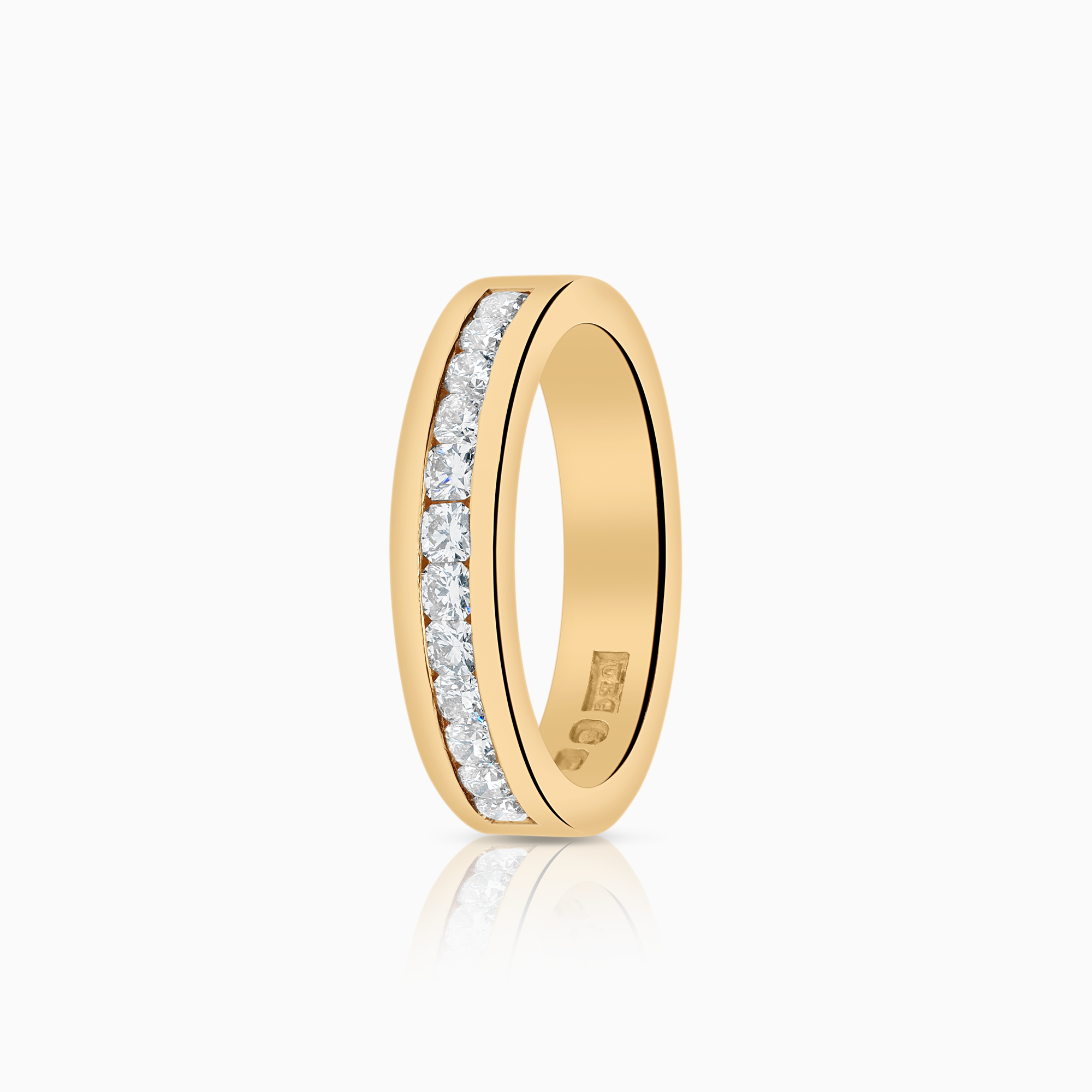 Alliansring 0,52ct 18K guld