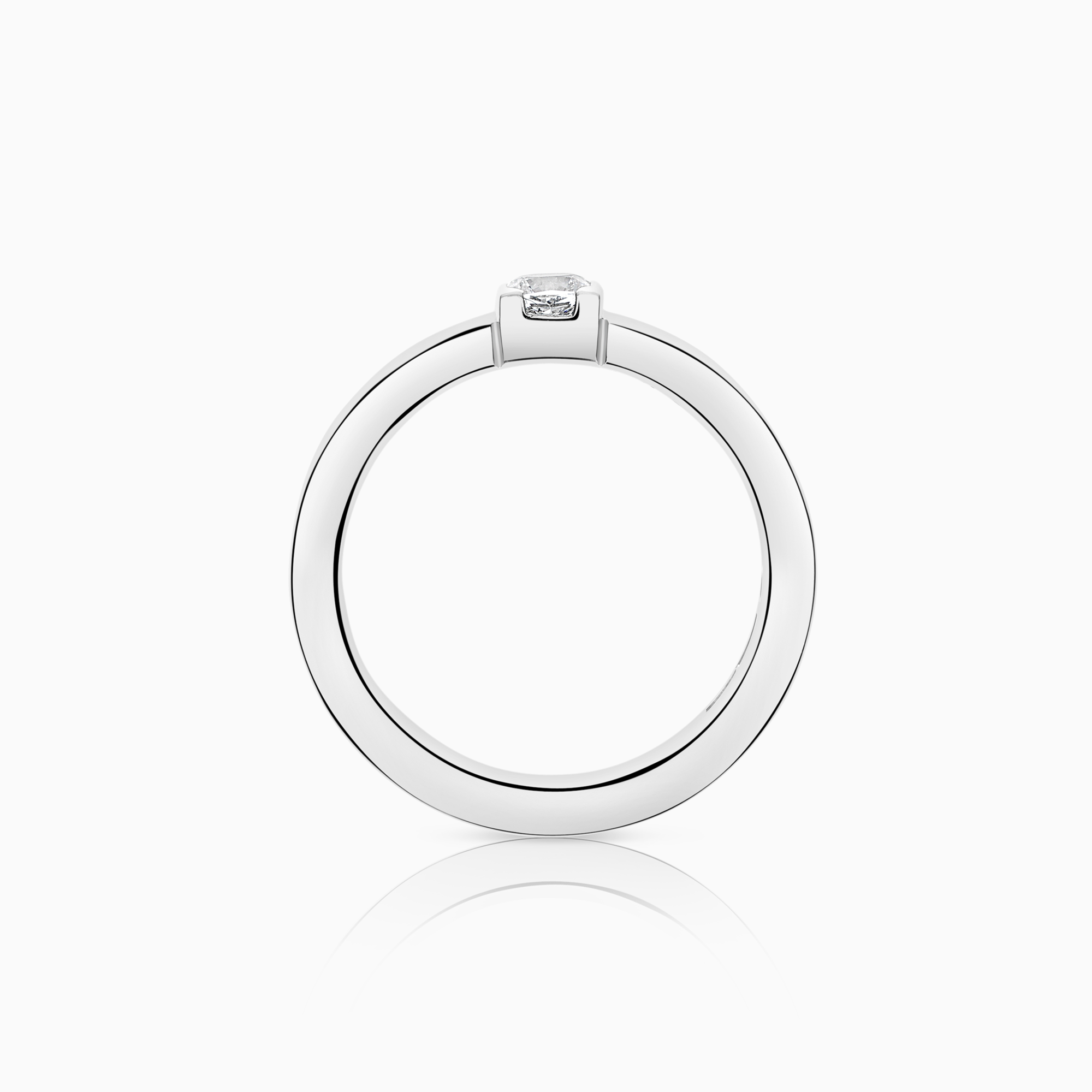 Solitärring 0,21ct 18K vitguld