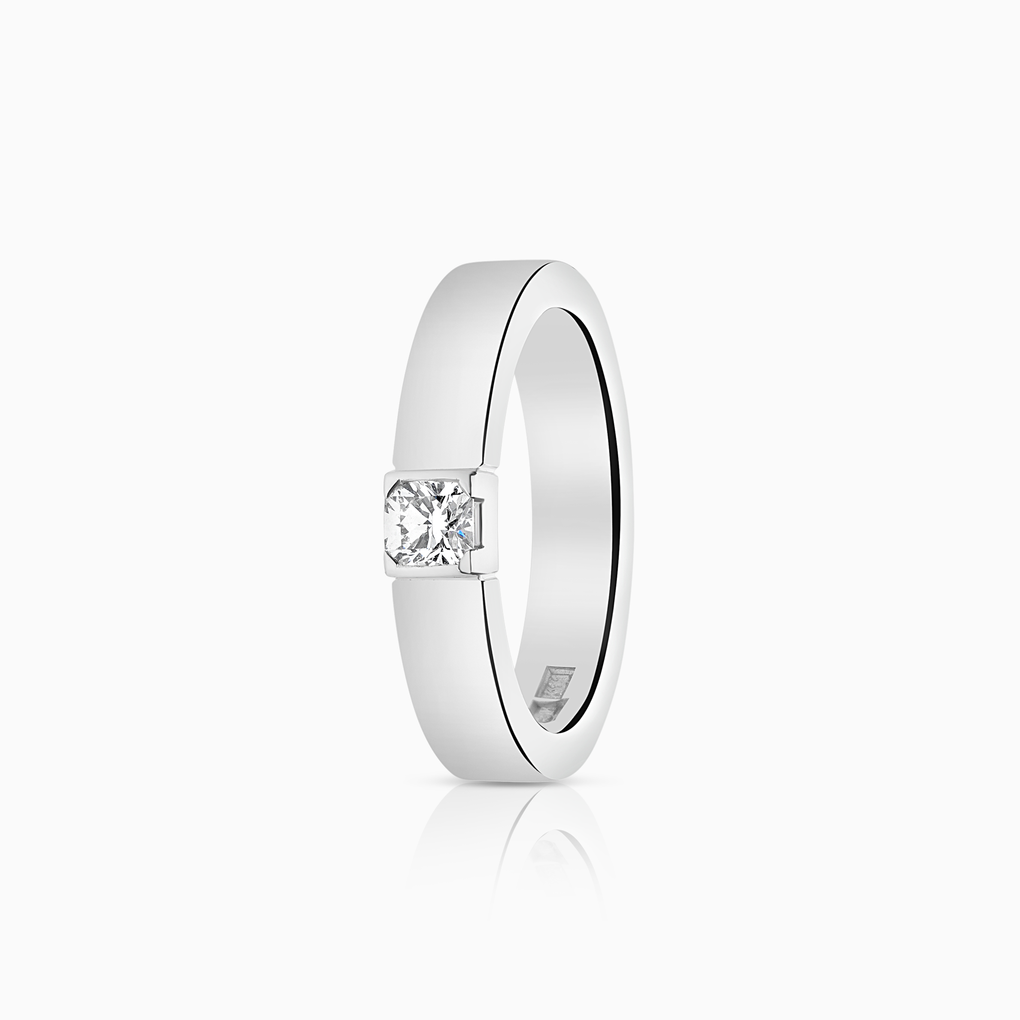 Solitärring 0,21ct 18K vitguld