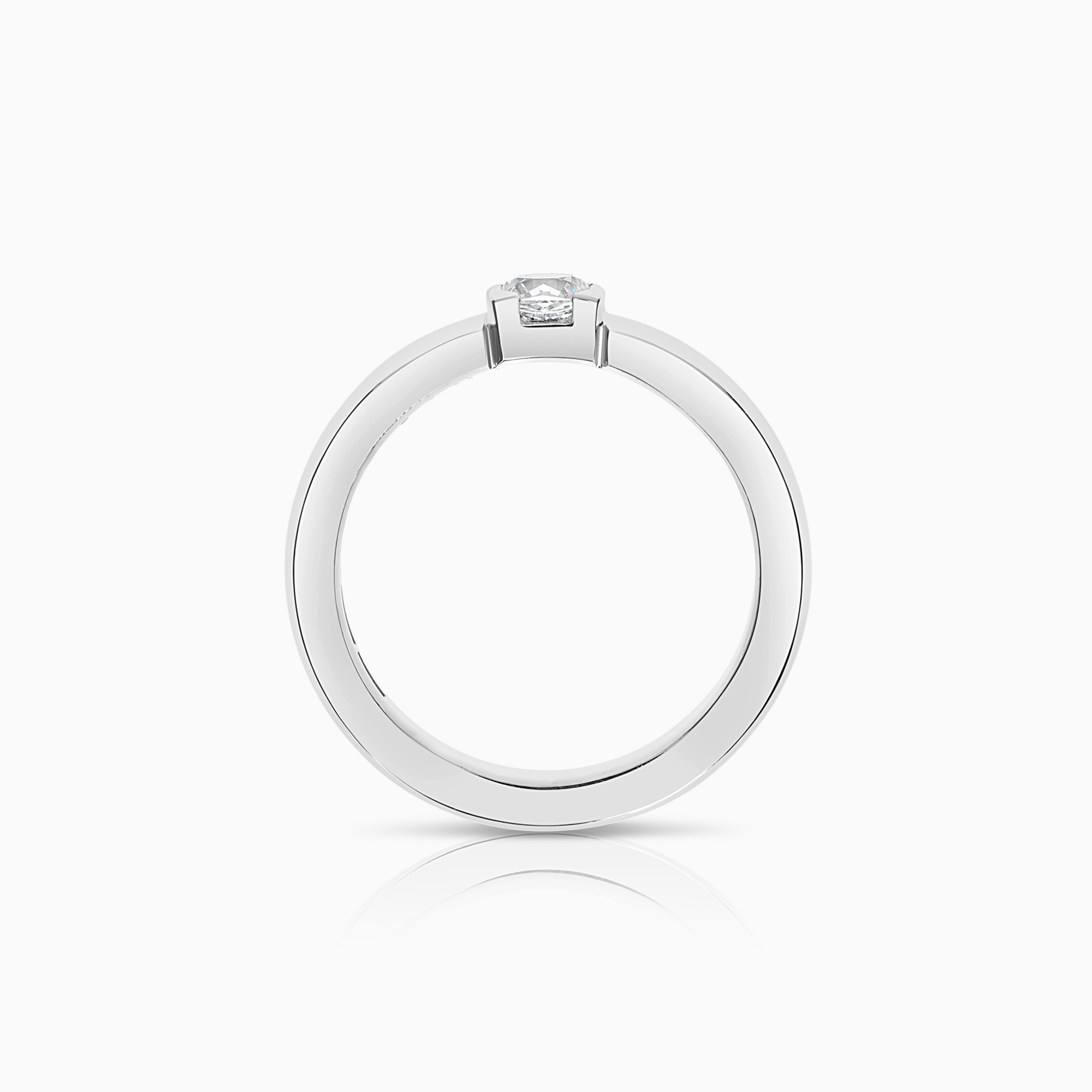 Solitärring 0,28ct 18K vitguld