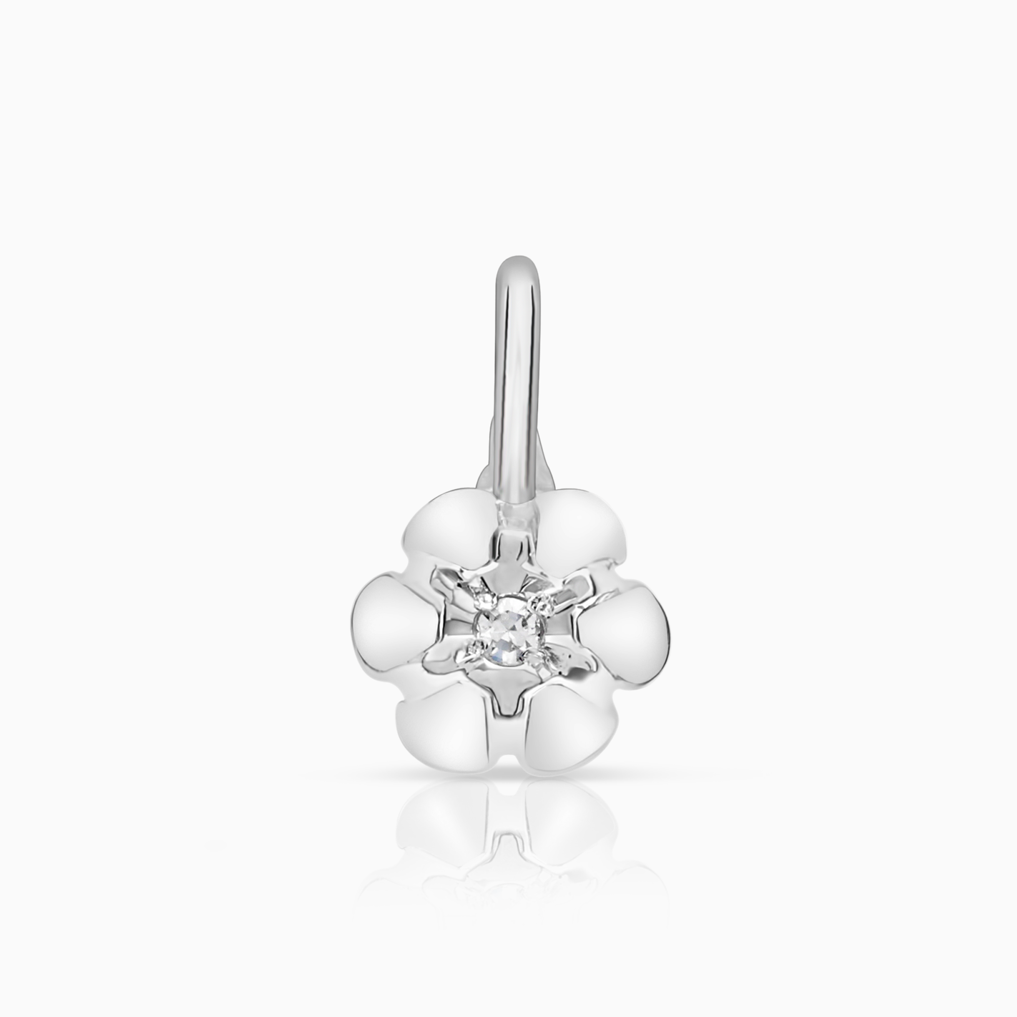 Diamanthänge 0,01ct 18K vitguld