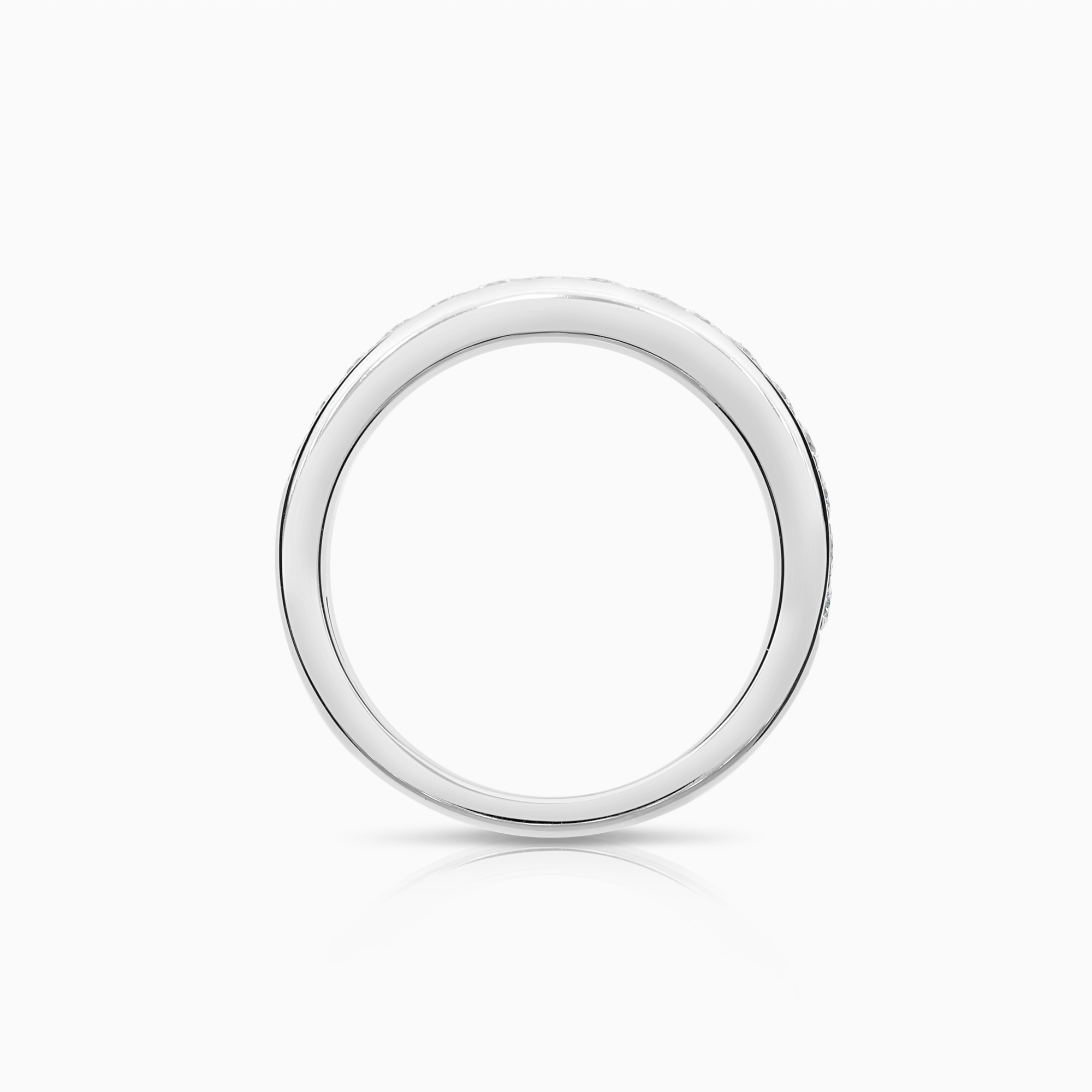 Alliansring 0,32ct 18K vitguld