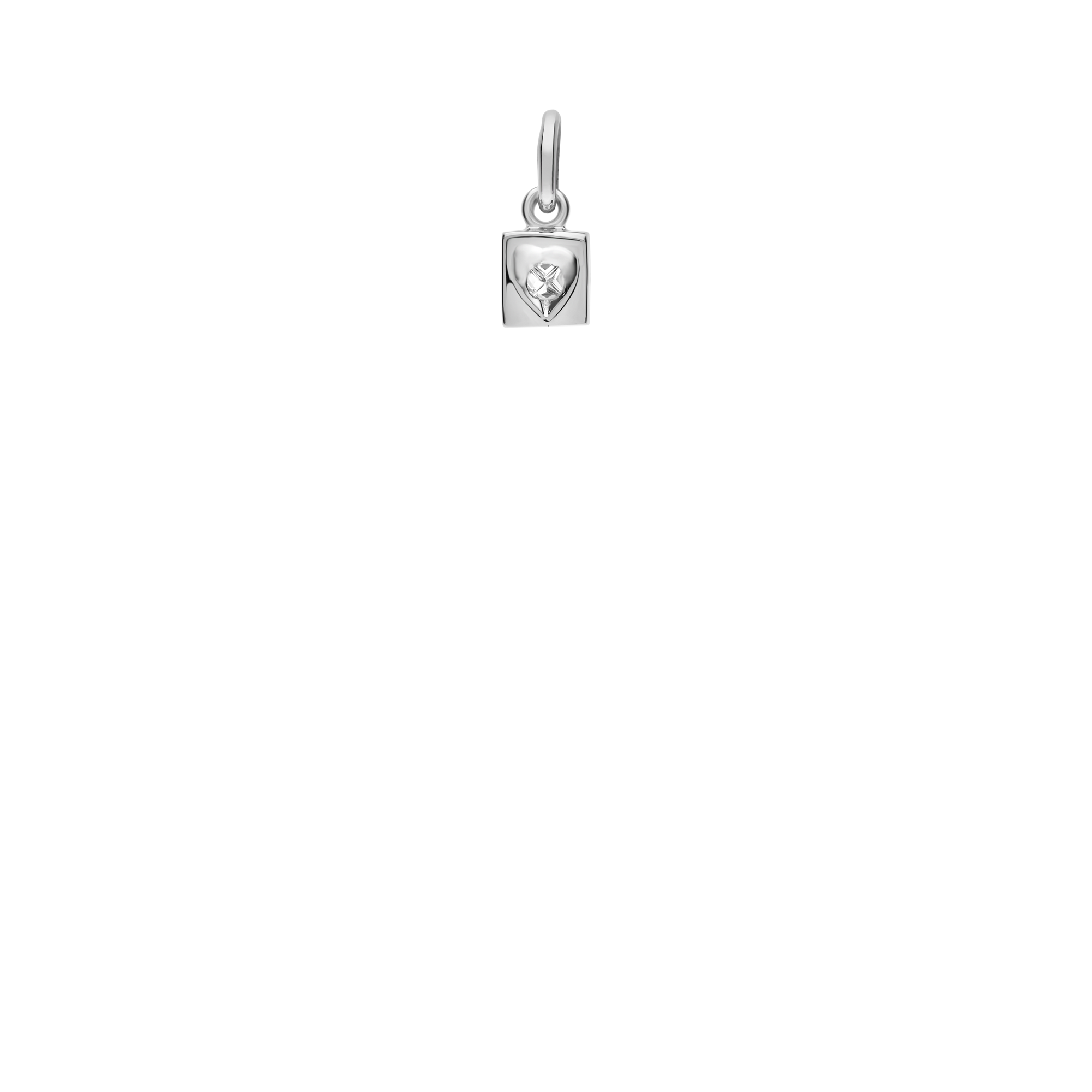 Hänge med diamant 0,11ct 18K vitguld
