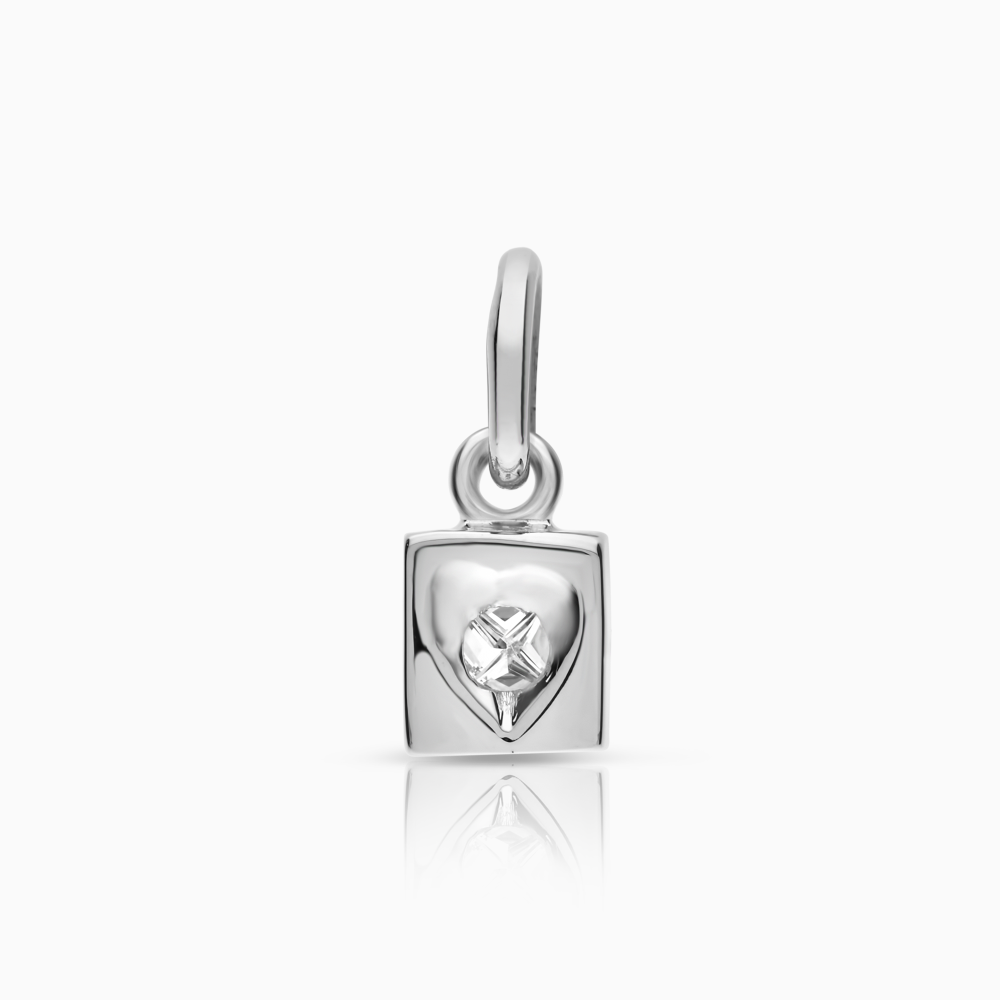 Hänge med diamant 0,11ct 18K vitguld