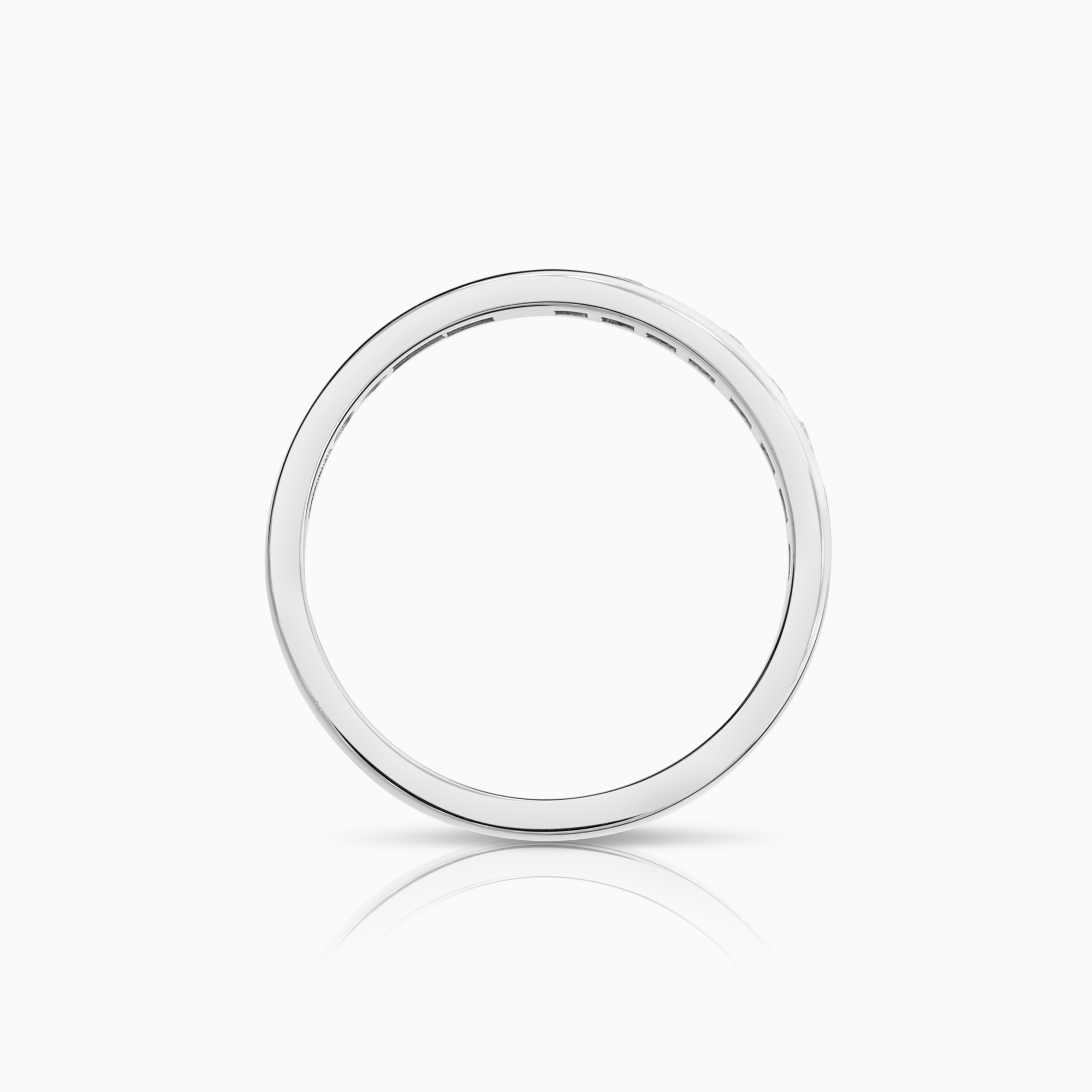 Alliansring 0,27ct 18K vitguld