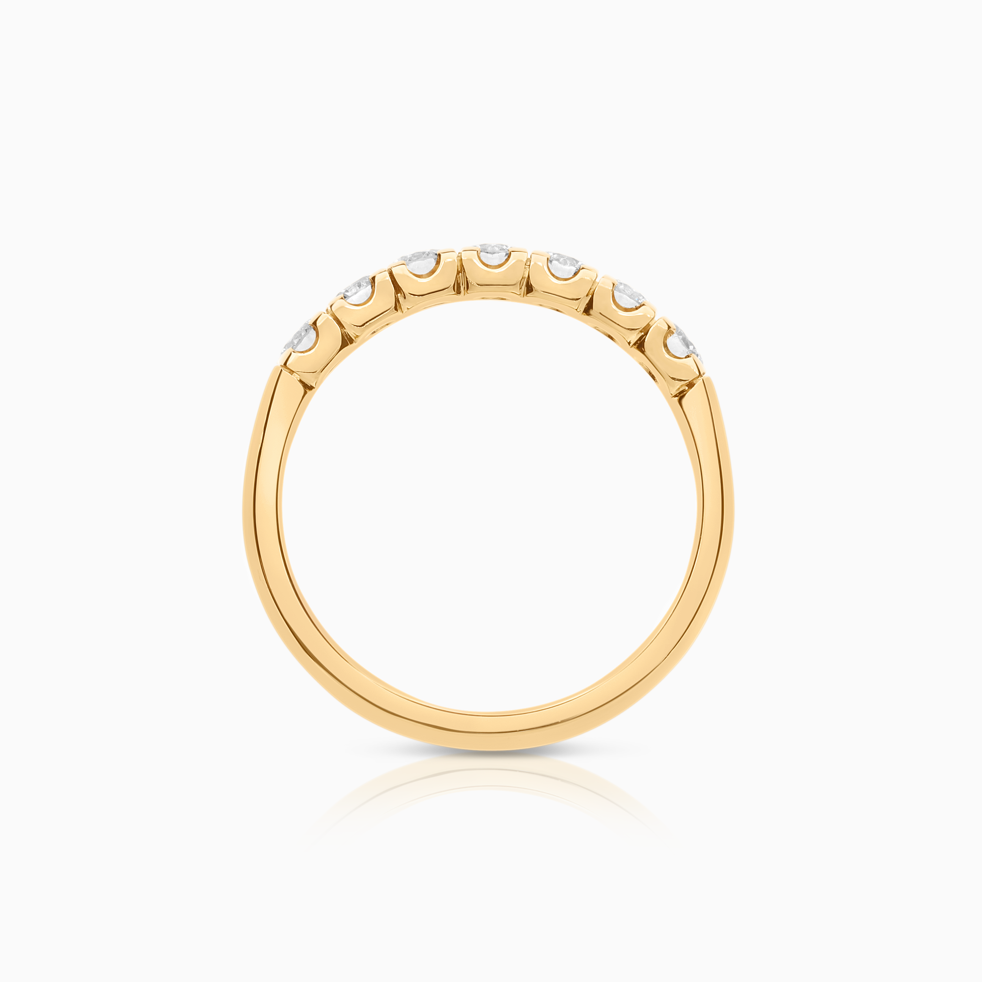 Engelbert eternity ring 0.49ct 18K gold