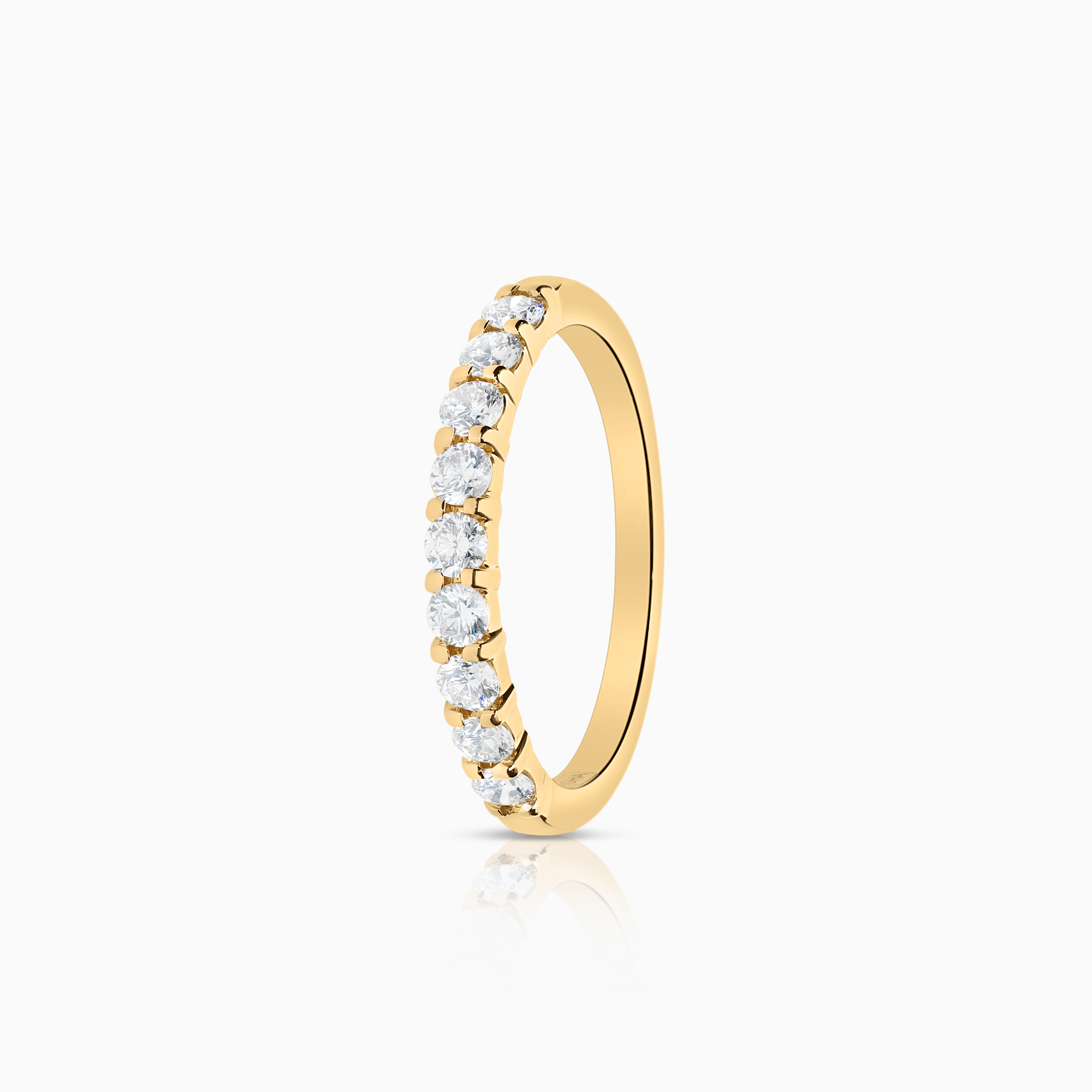 Alliansring 0,45ct 18K guld