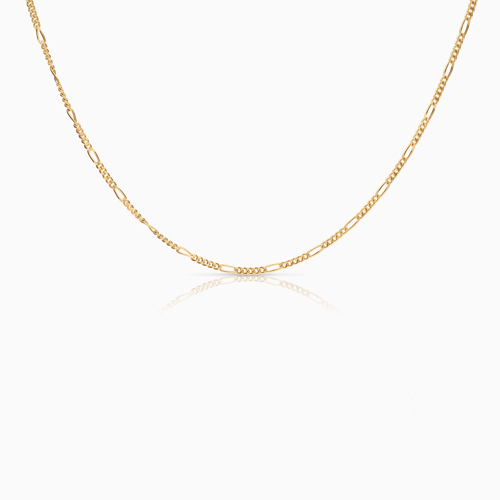 Figaro chain 3.76g 18K gold