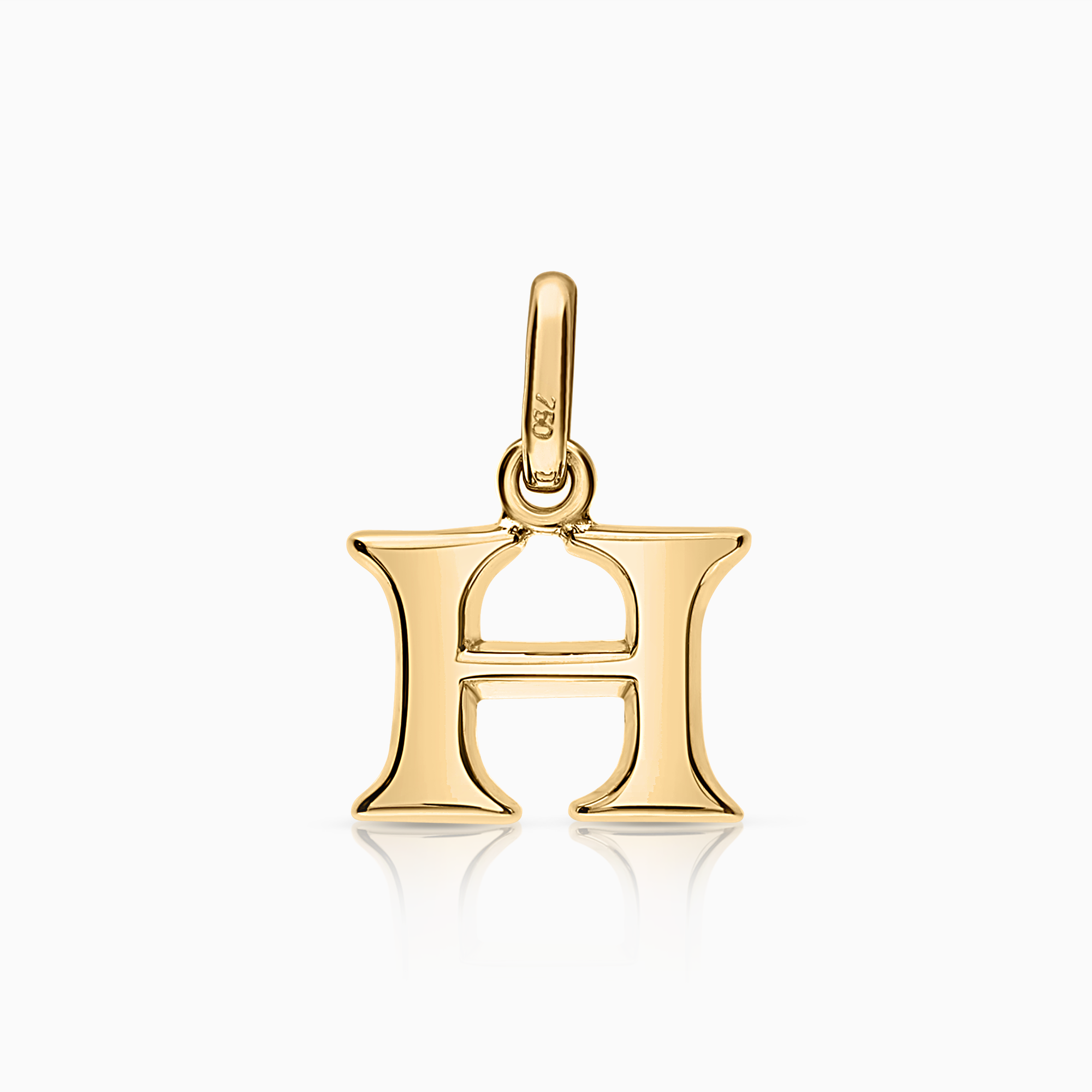 Hängsmycke bokstav 0,97g 18K guld