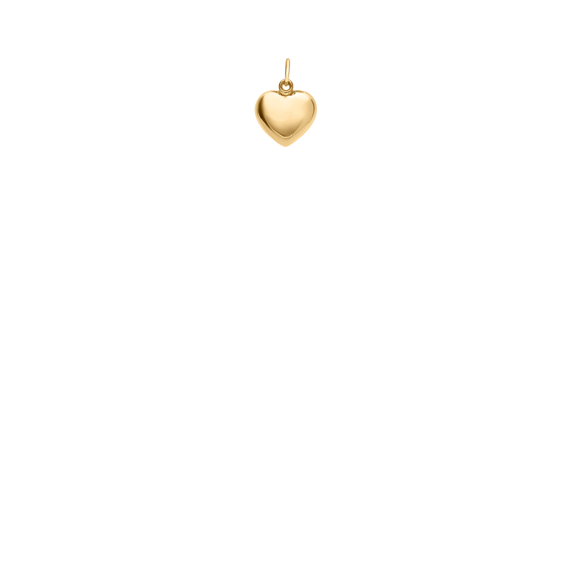 Heart Pendant 0.44g 18K Gold