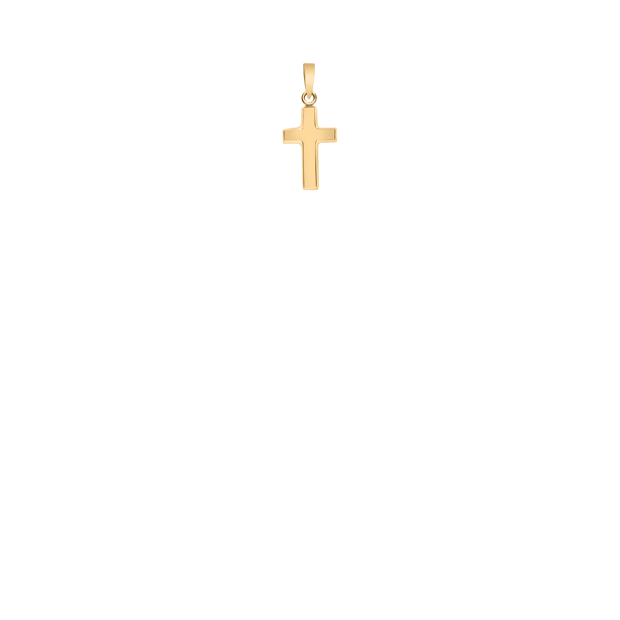 Cross Pendant 0.81g 18K Gold