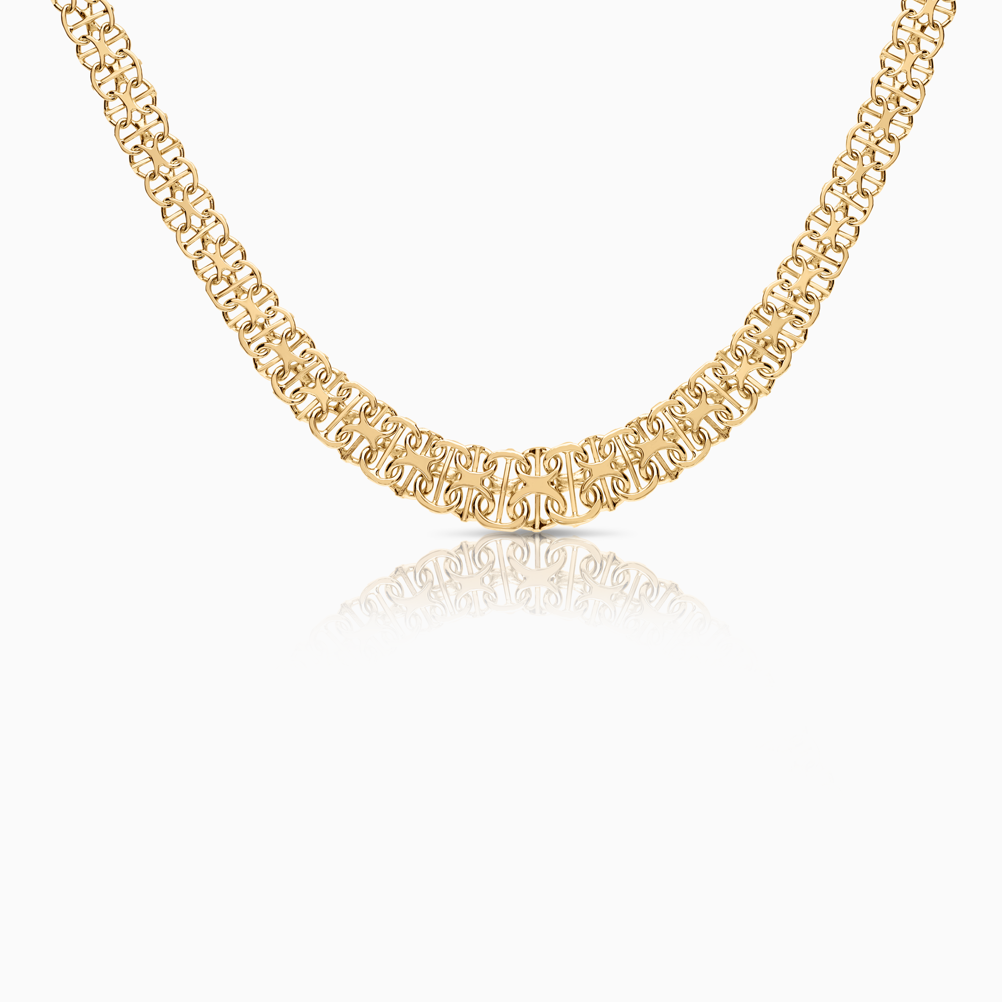 X-länk halsband 21,80g 18K guld
