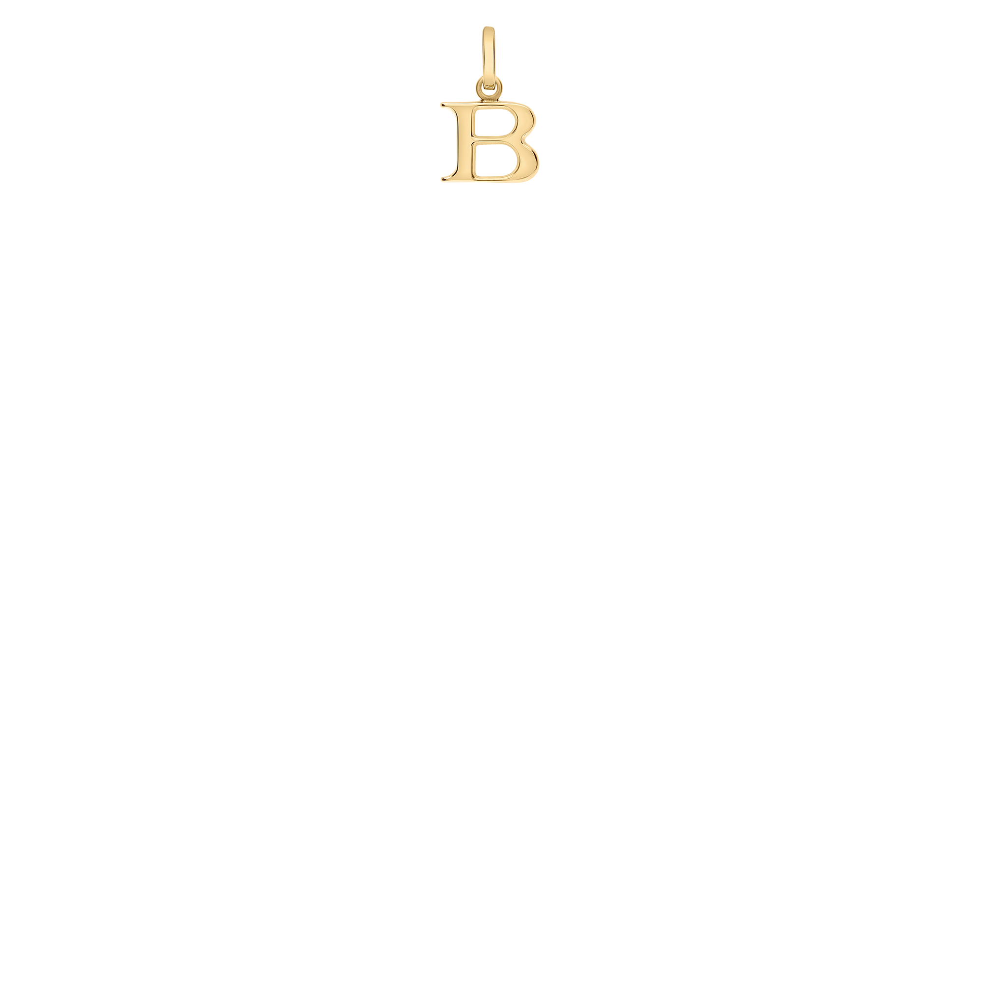 Hängsmycke bokstav 0,74g 18K guld