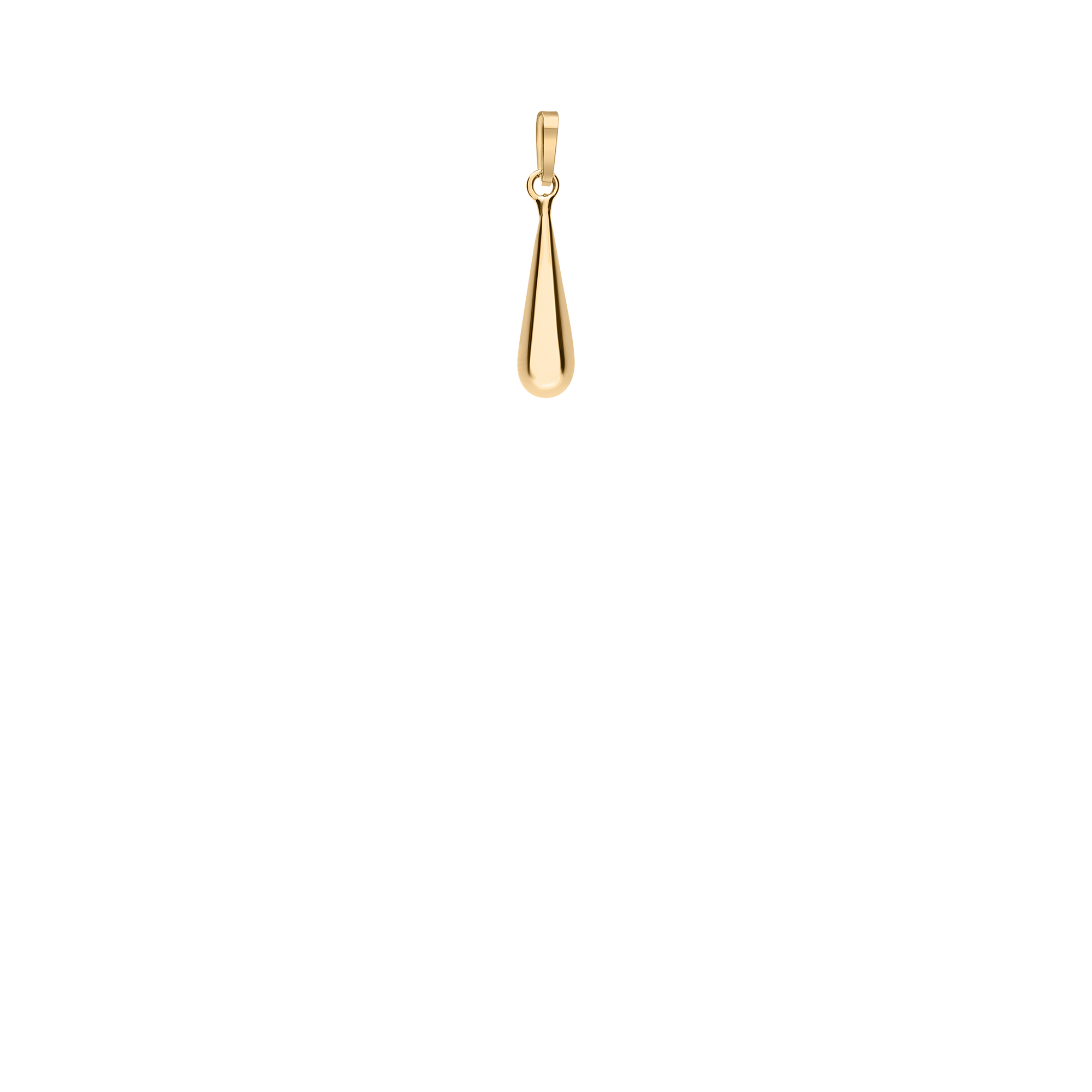 Drop Pendant 0.43g 18K Gold