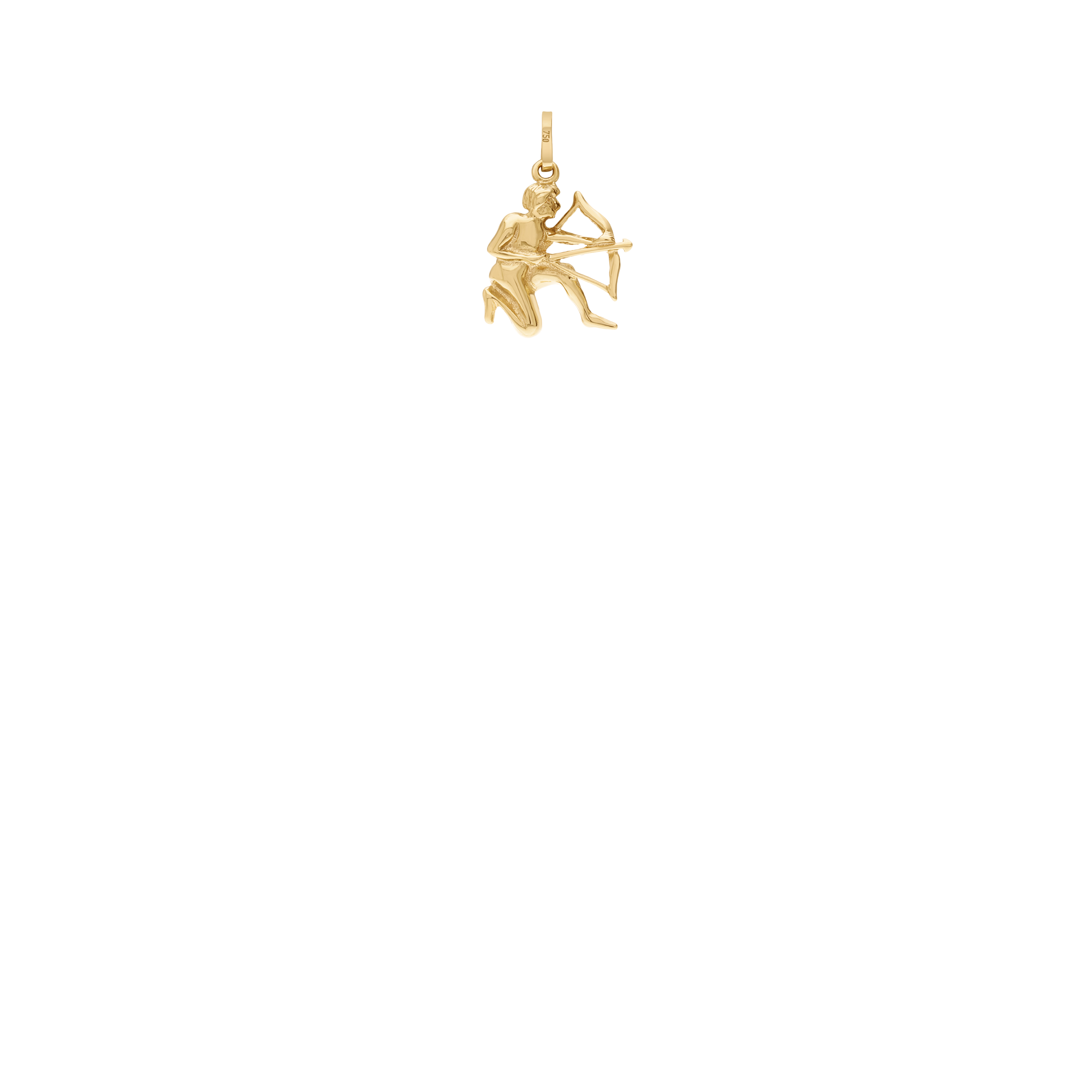 Hängsmycke skytten 2,28g 18K guld