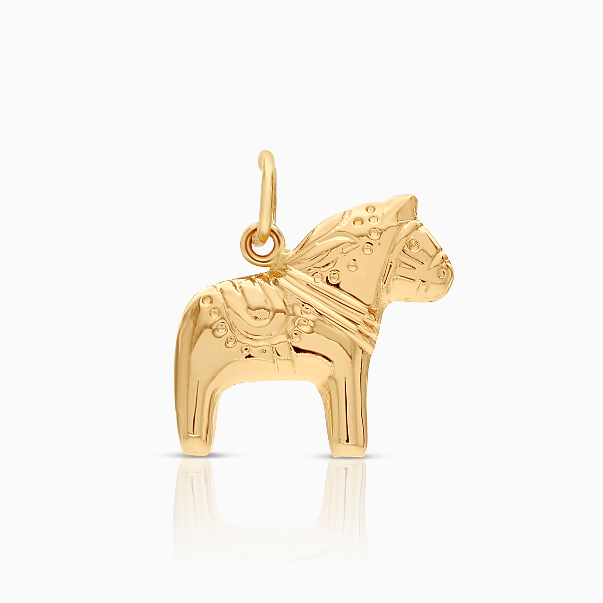 Hängsmycke dalahäst 1,04g 18K guld