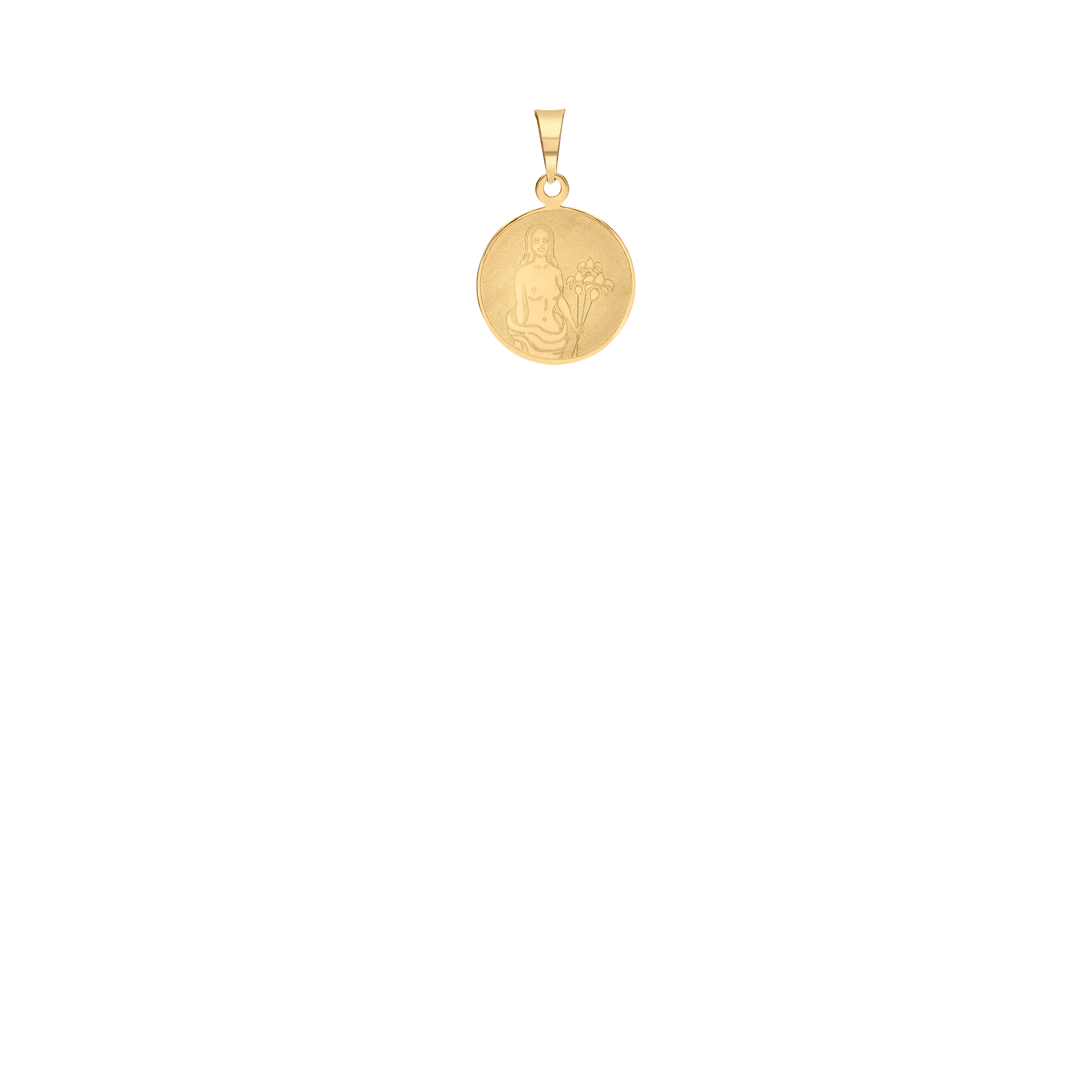 Hängsmycke jungfru 1,01g 18K guld