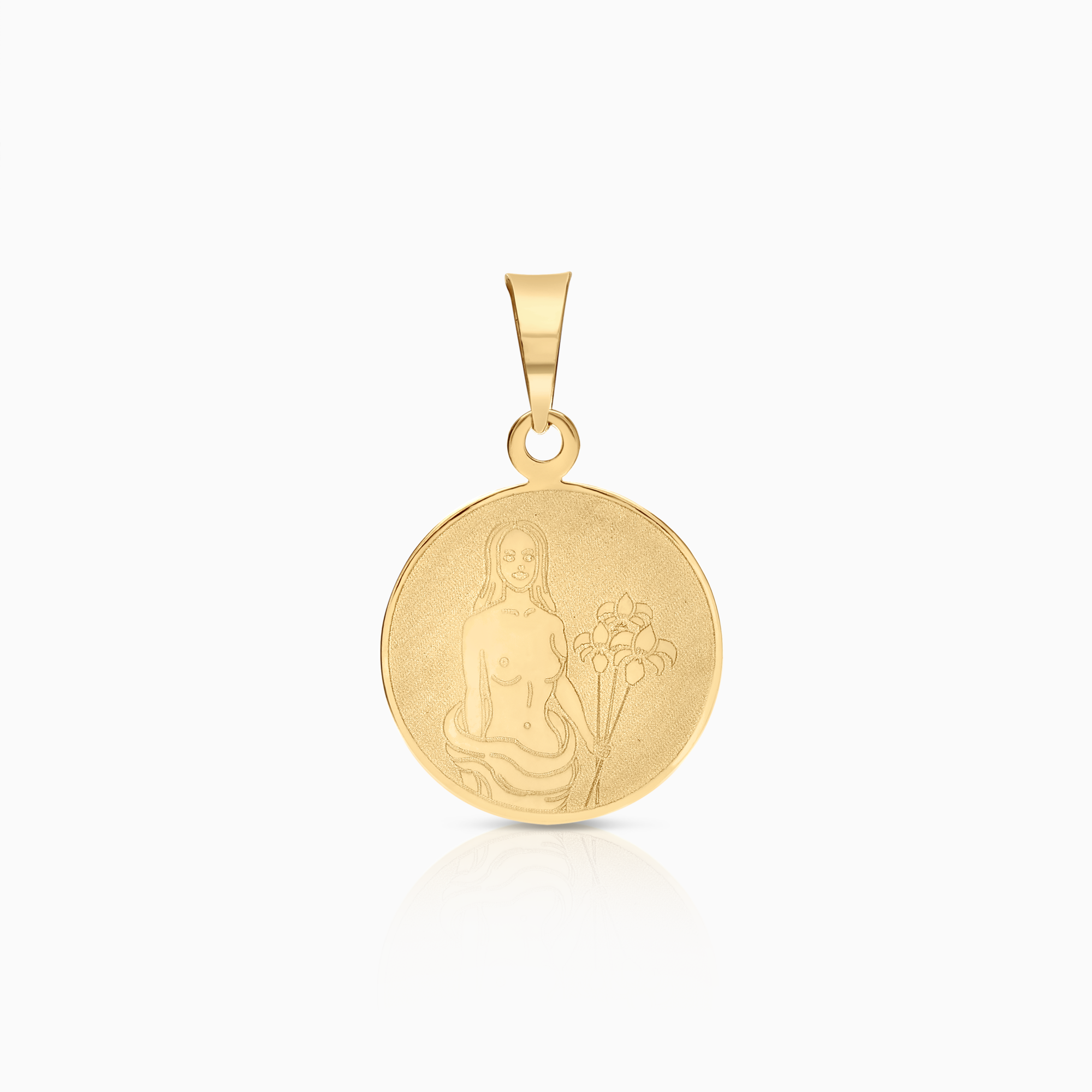 Hängsmycke jungfru 1,01g 18K guld