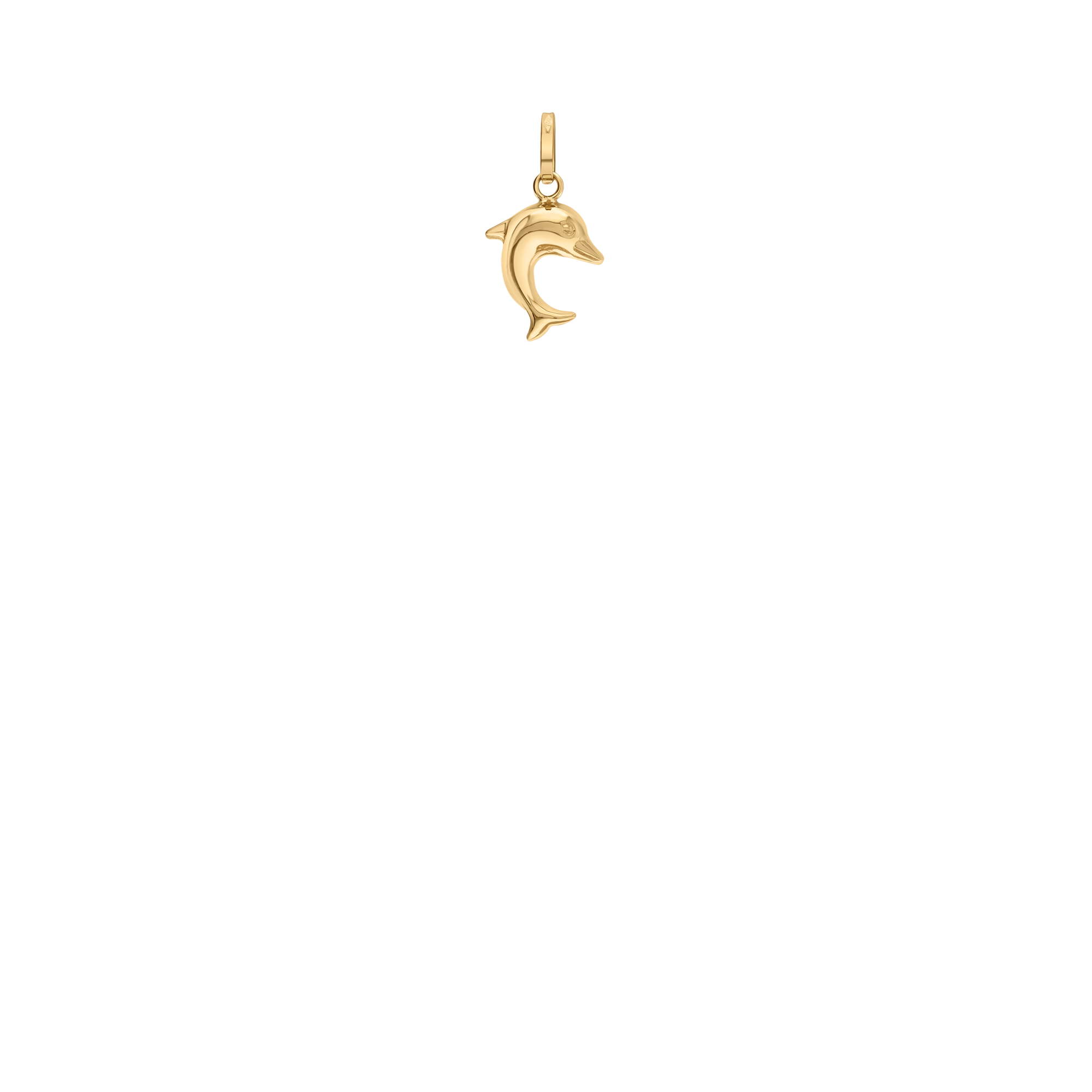 Hängsmycke delfin 0,35g 18K guld