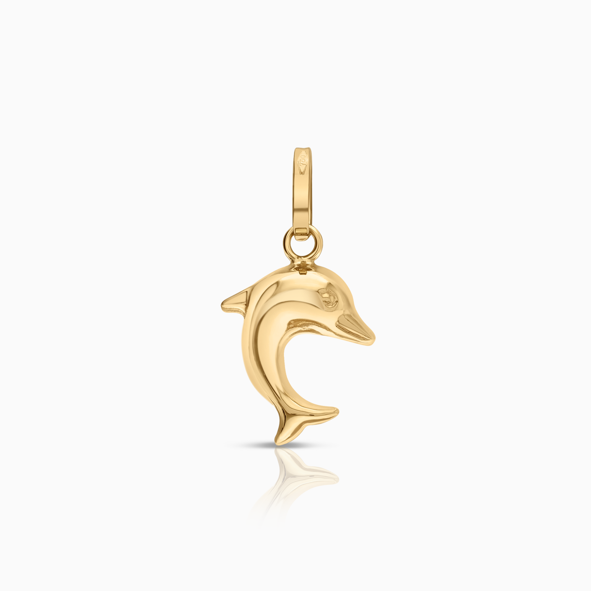Hängsmycke delfin 0,35g 18K guld
