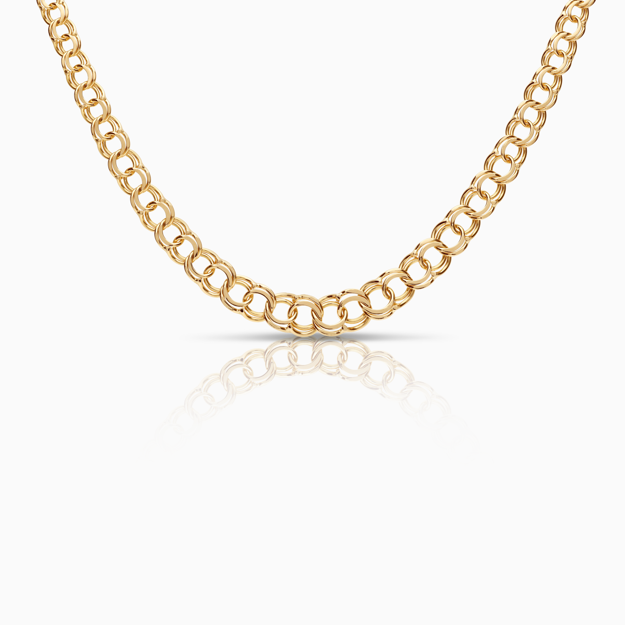 Bismarck necklace 23.54g 18K gold