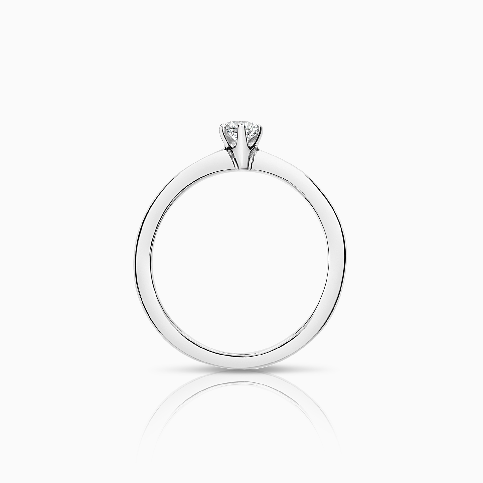 Solitär ring 0,20ct 18K vitguld
