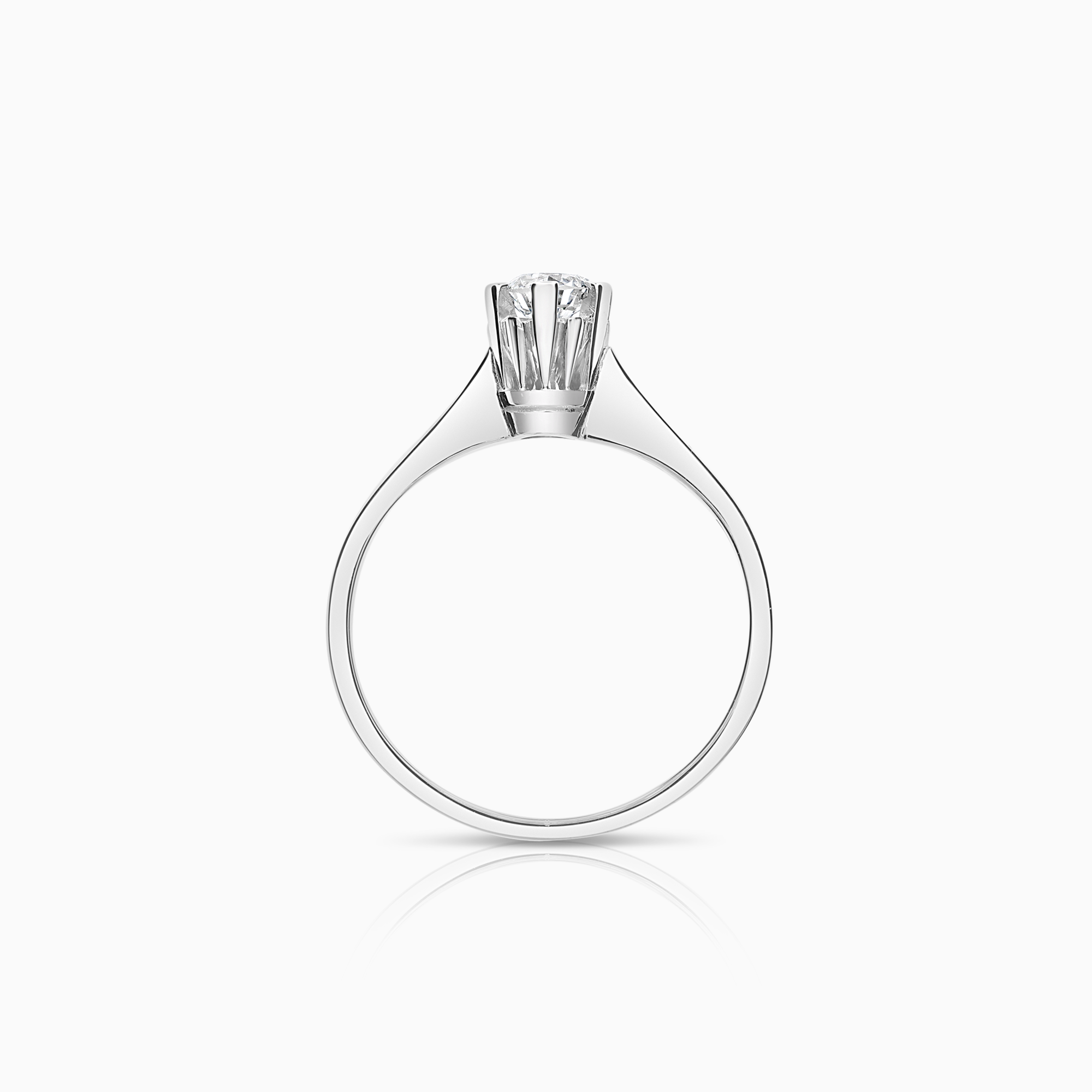 Solitär ring 0,33ct 18K vitguld