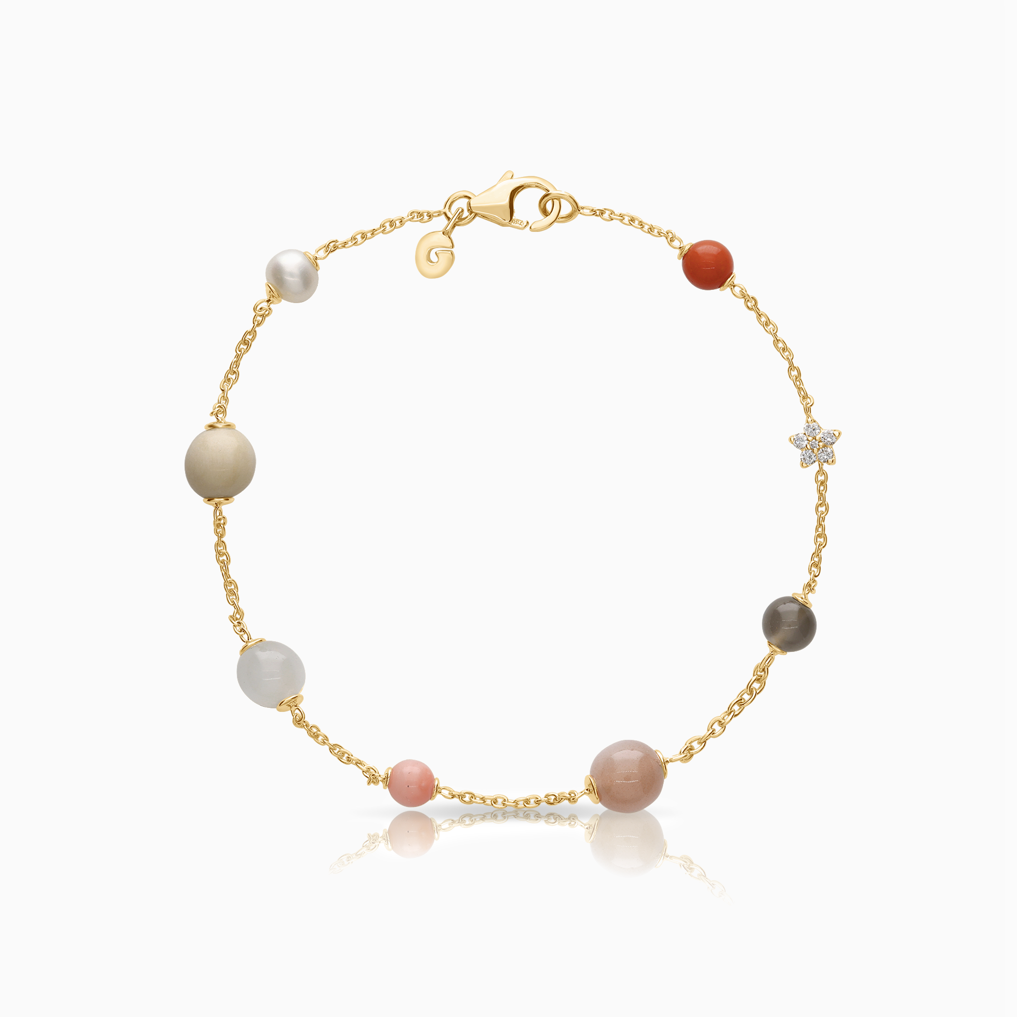 Ole Lynggaard "Shooting star" armband 2,76g 18K guld