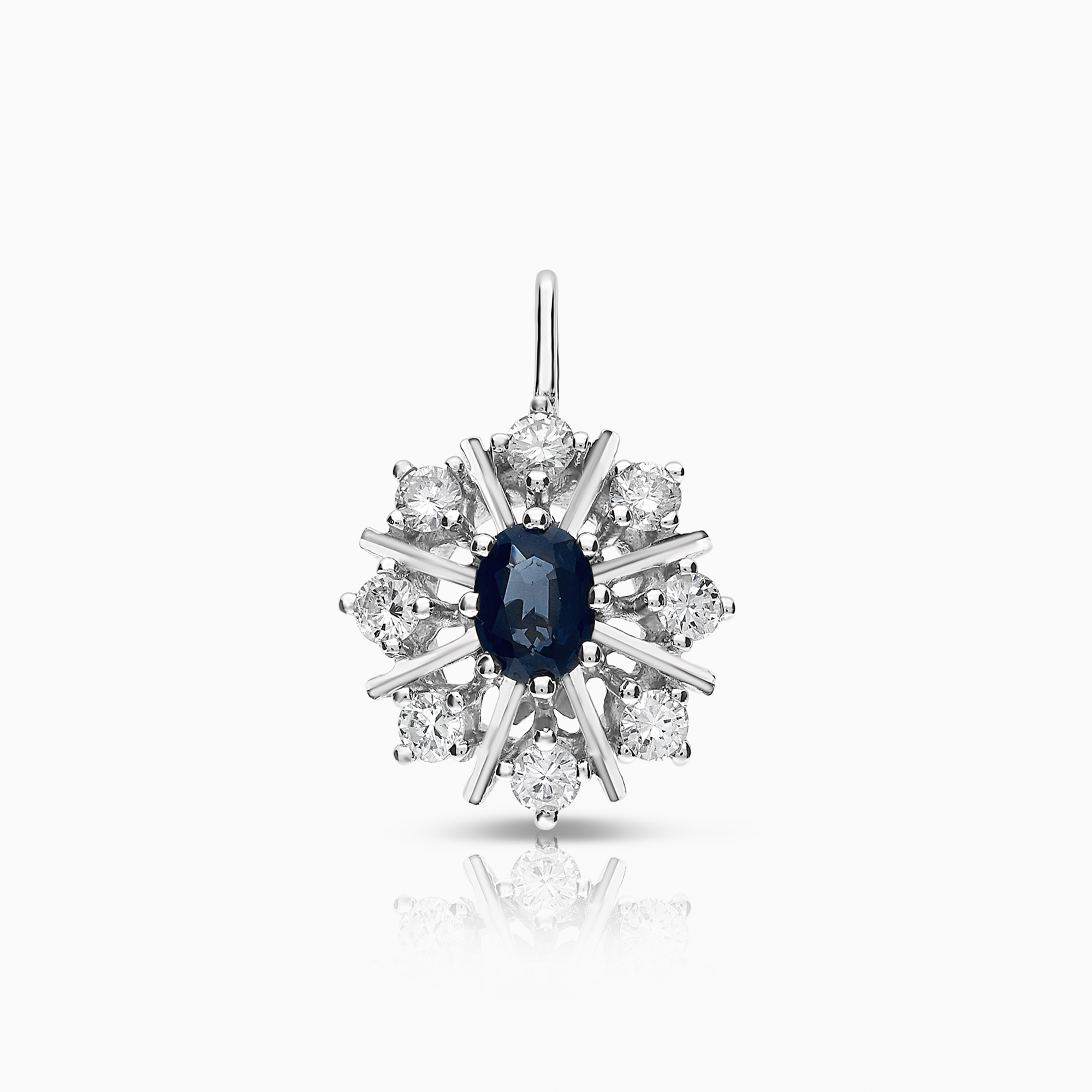 Diamanthänge 0,32ct 18K vitguld