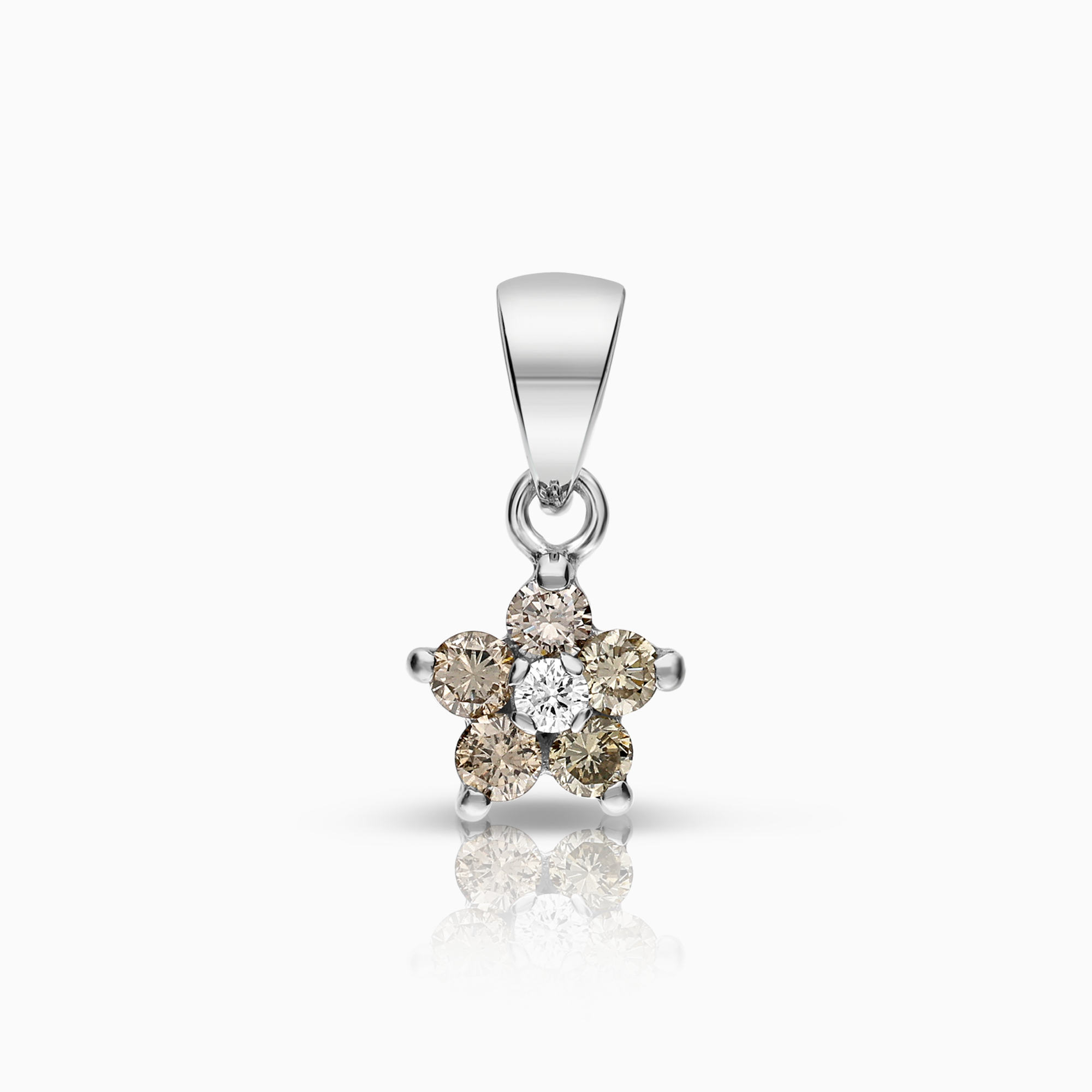 Diamanthänge 0,28ct 18K vitguld