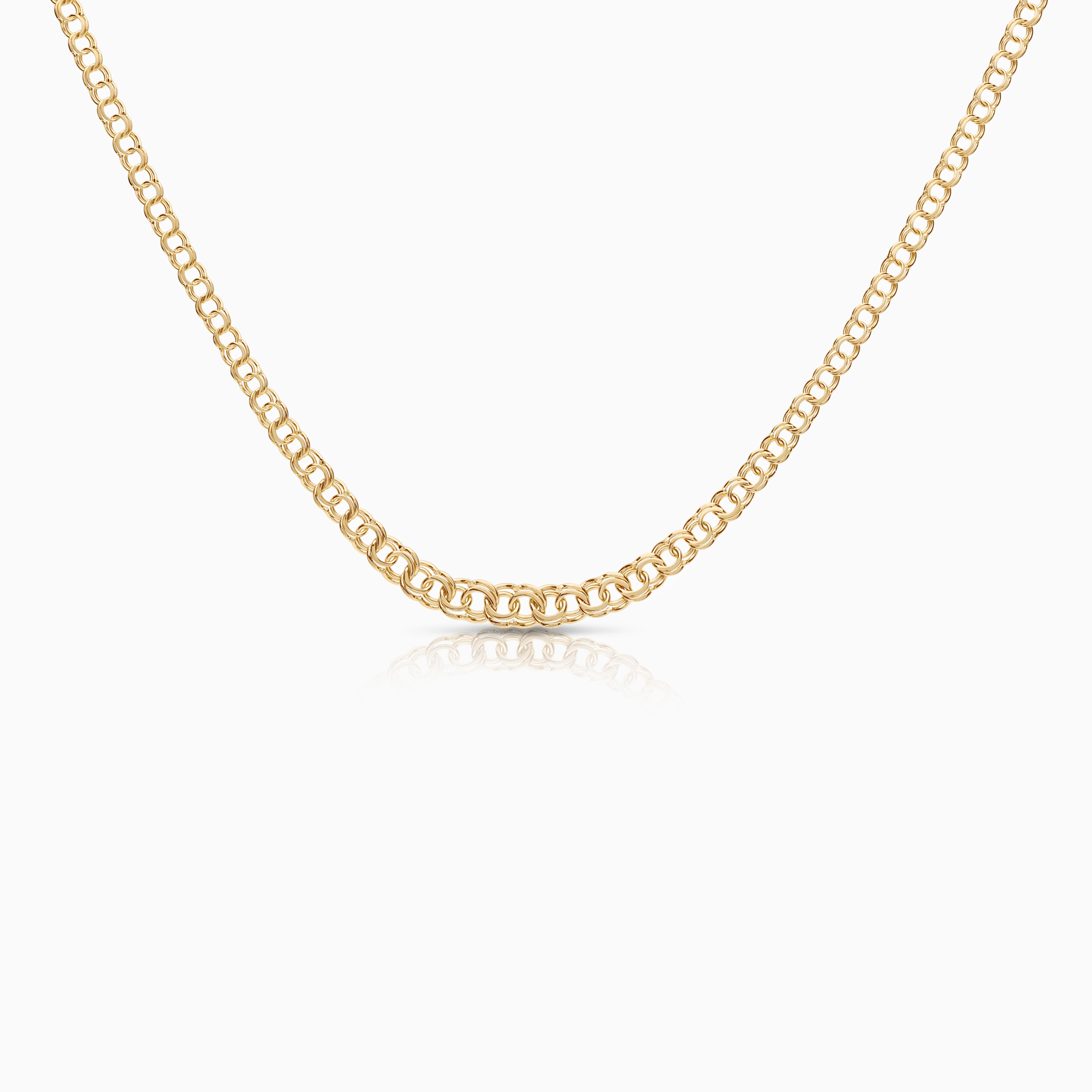 Bismarck halsband 7,79g 18K guld