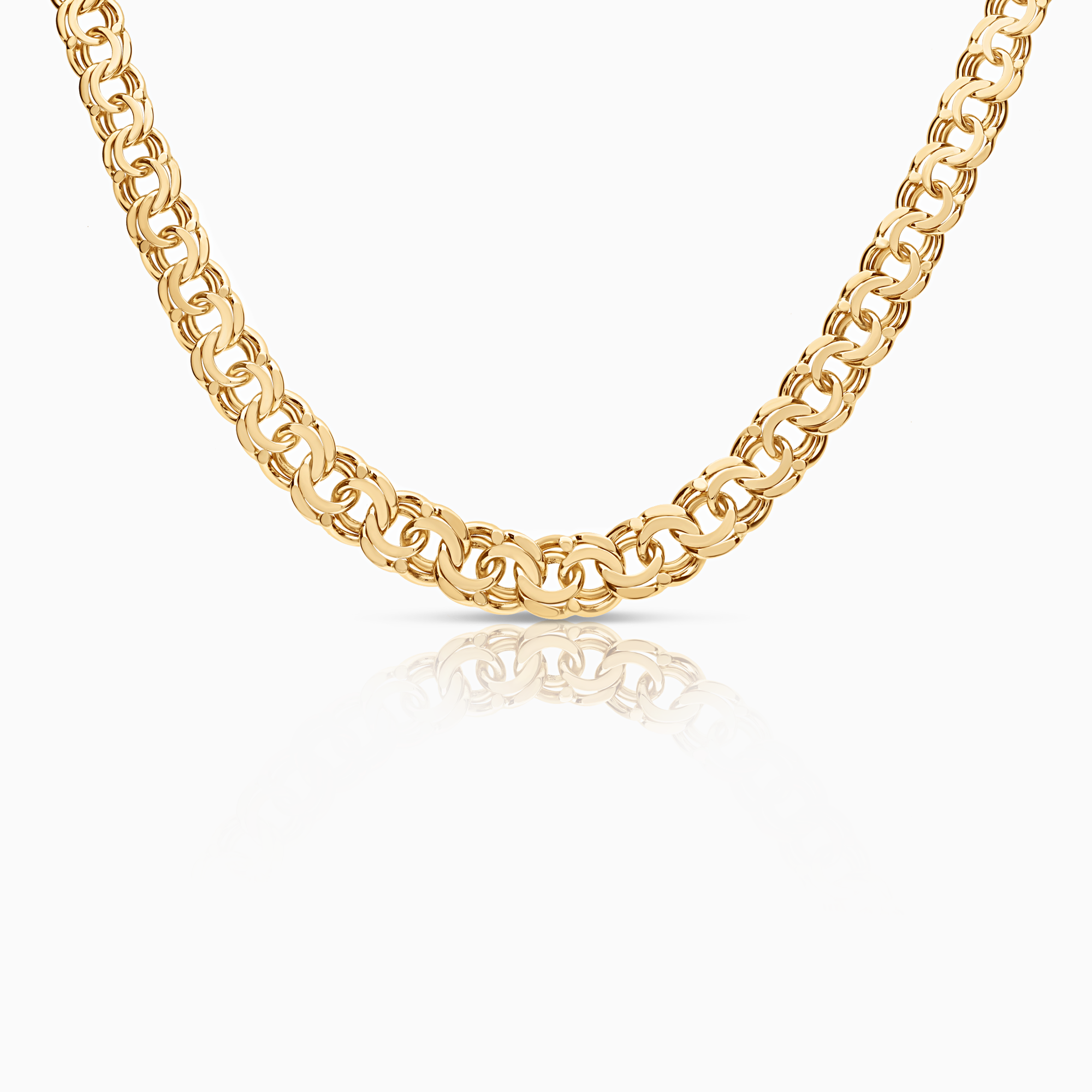 Bismarck halsband 39,09g 18K guld