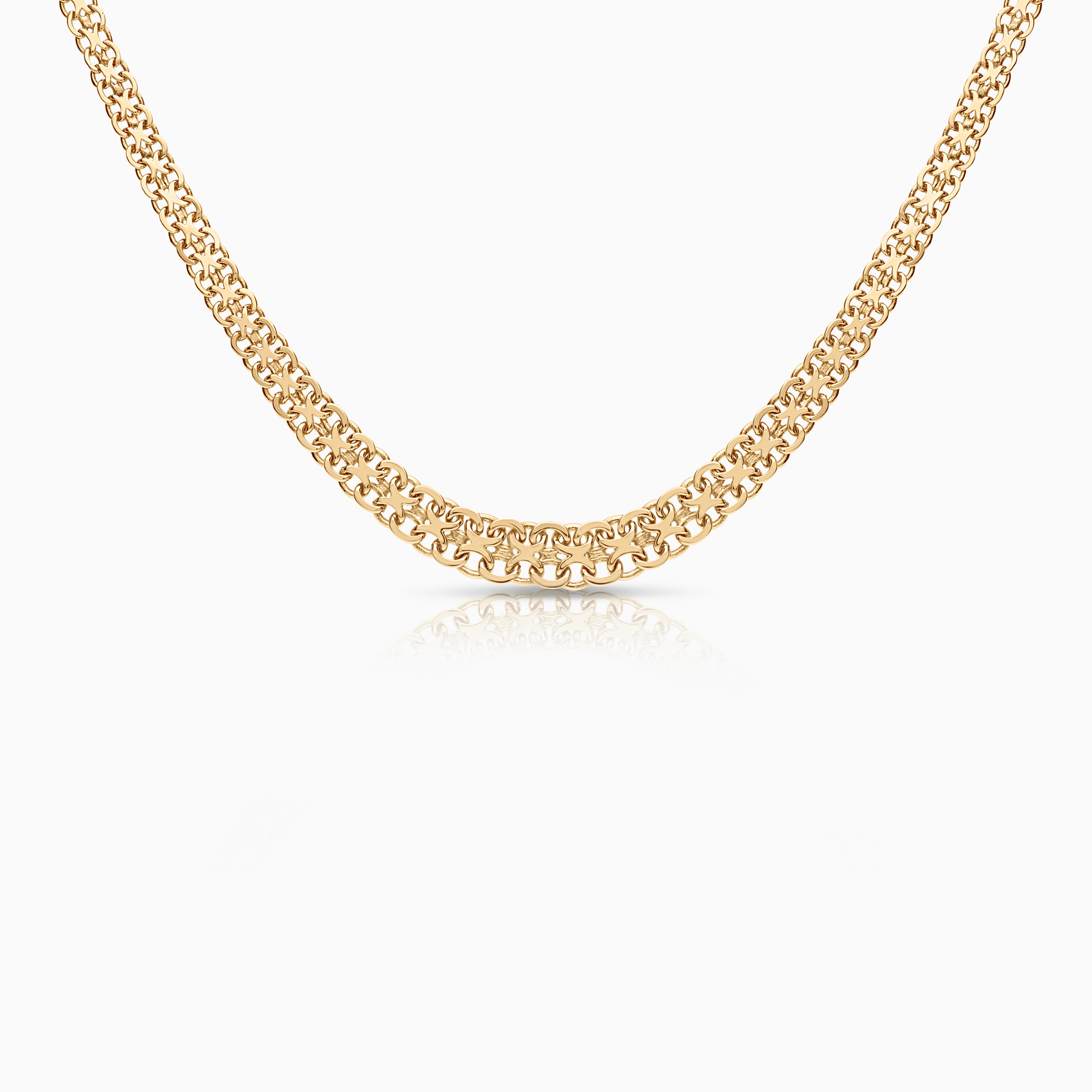 X-länk halsband 14,68g 18K guld
