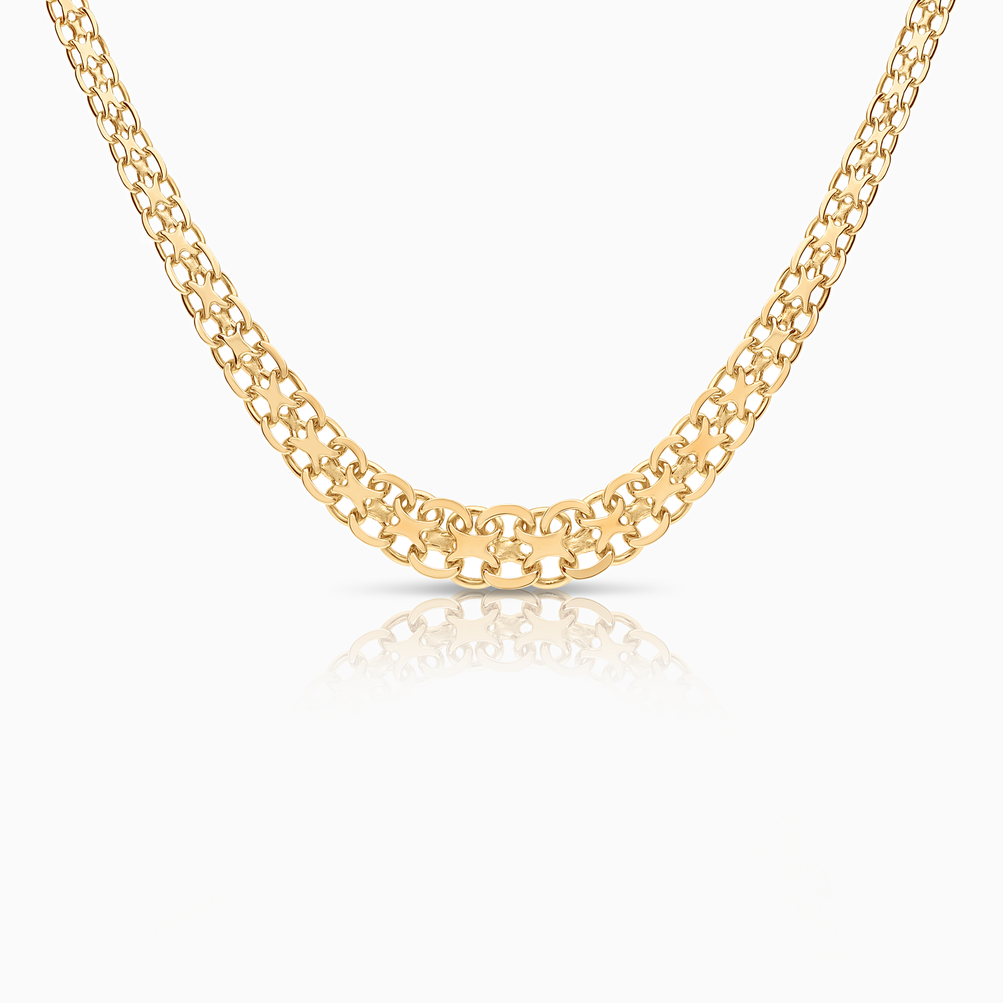 X-länk halsband 22,86g 18K guld