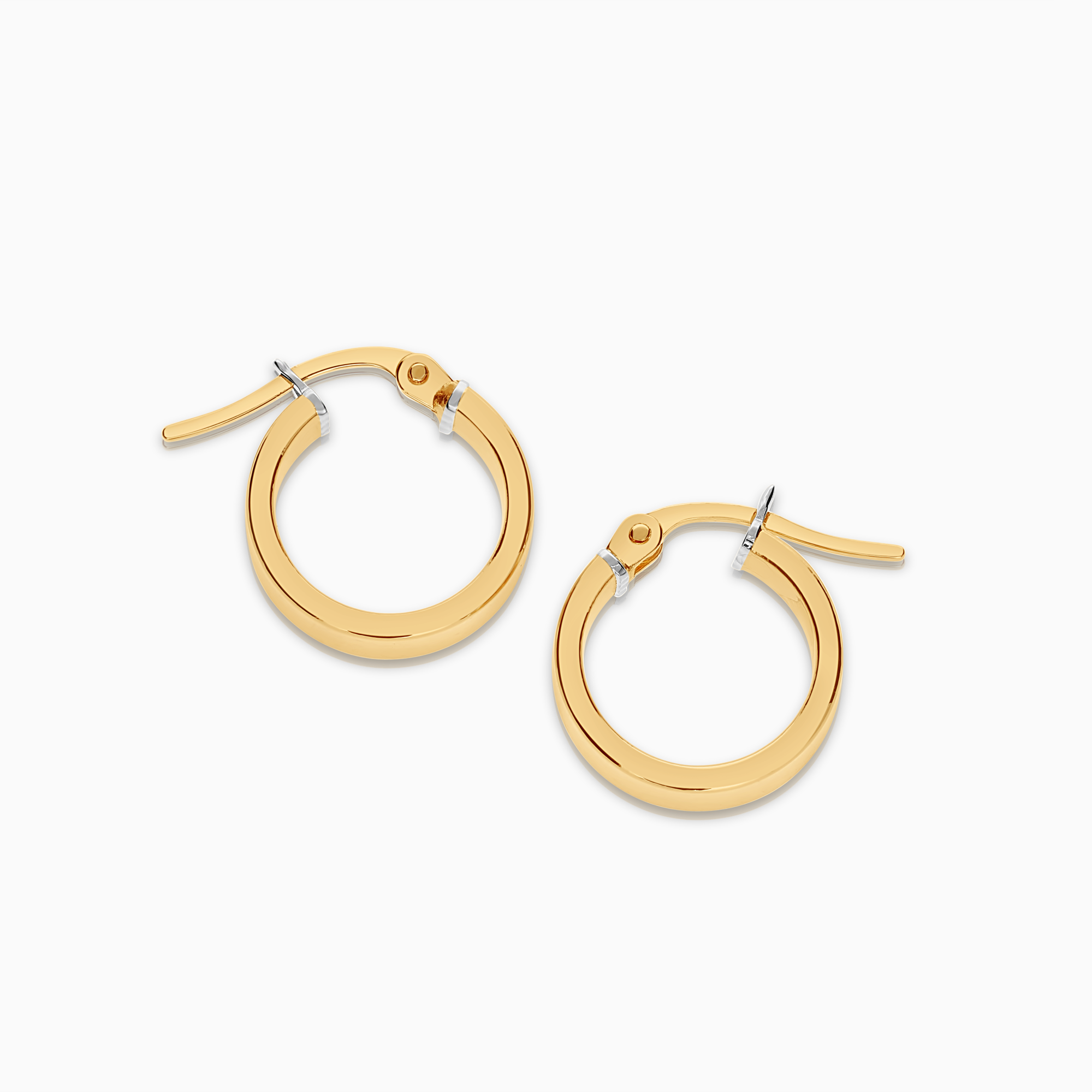 Gold hoop earrings 2.06g 18K gold
