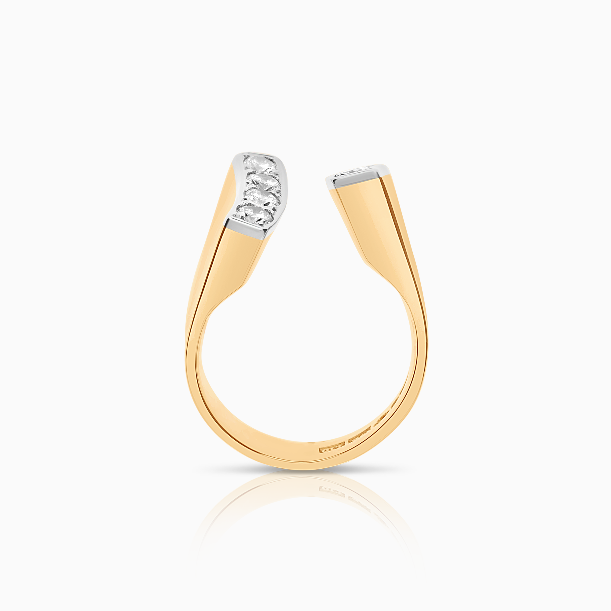 Statementring 0,56ct 18K guld
