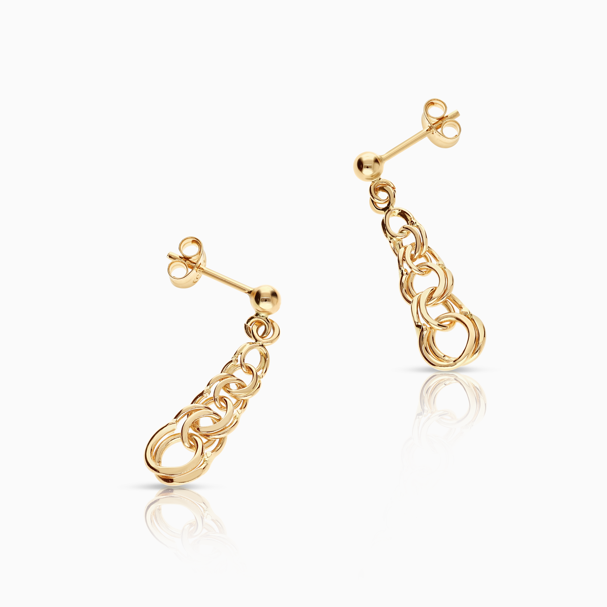 Bismarck earrings 2.06g 18K gold