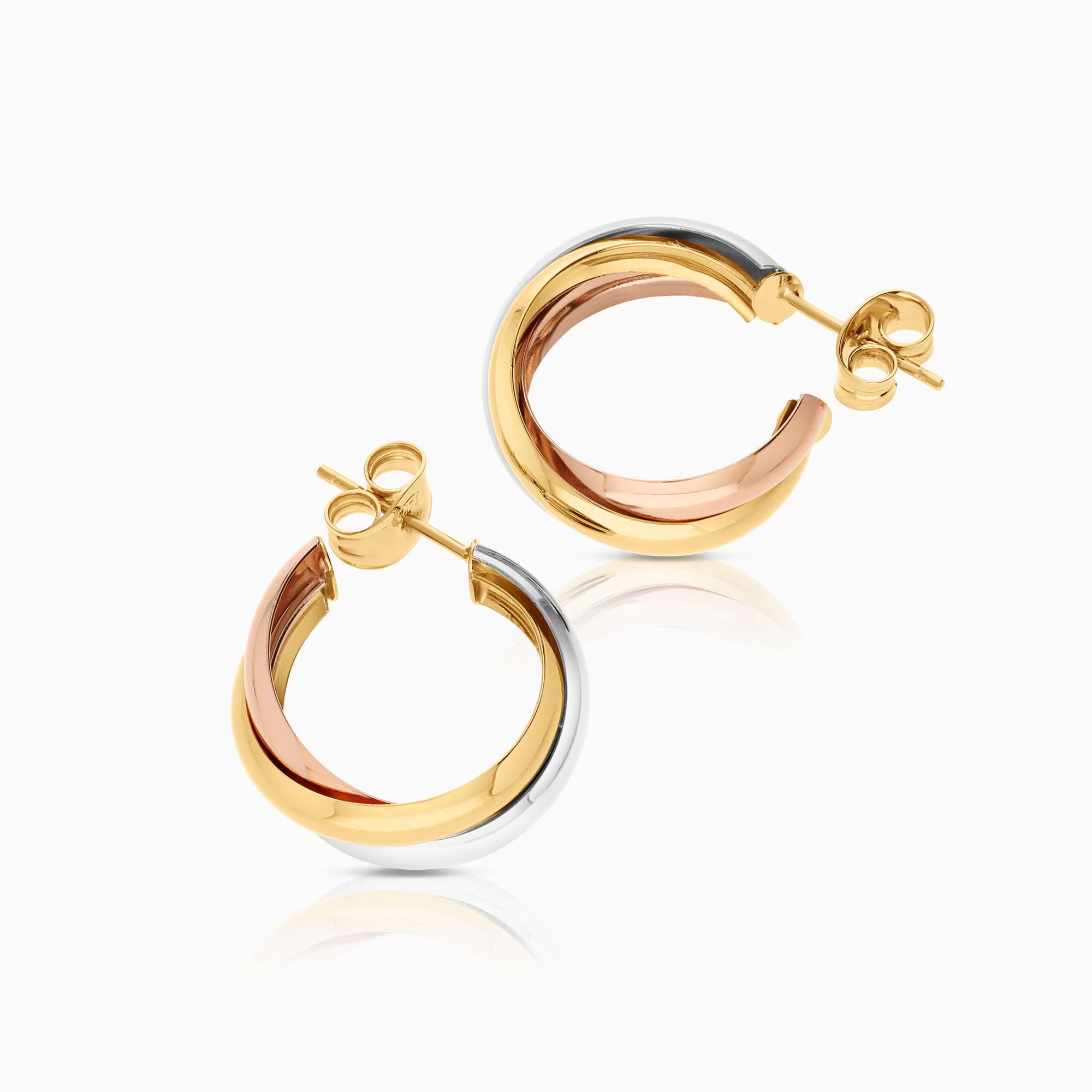 Creol örhängen 4,86g 18K guld
