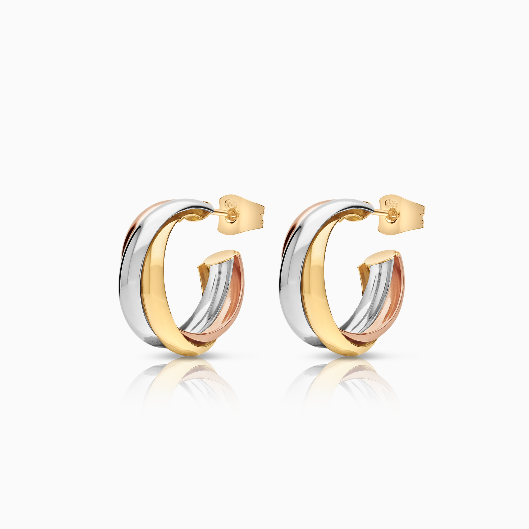 Creol örhängen 4,86g 18K guld